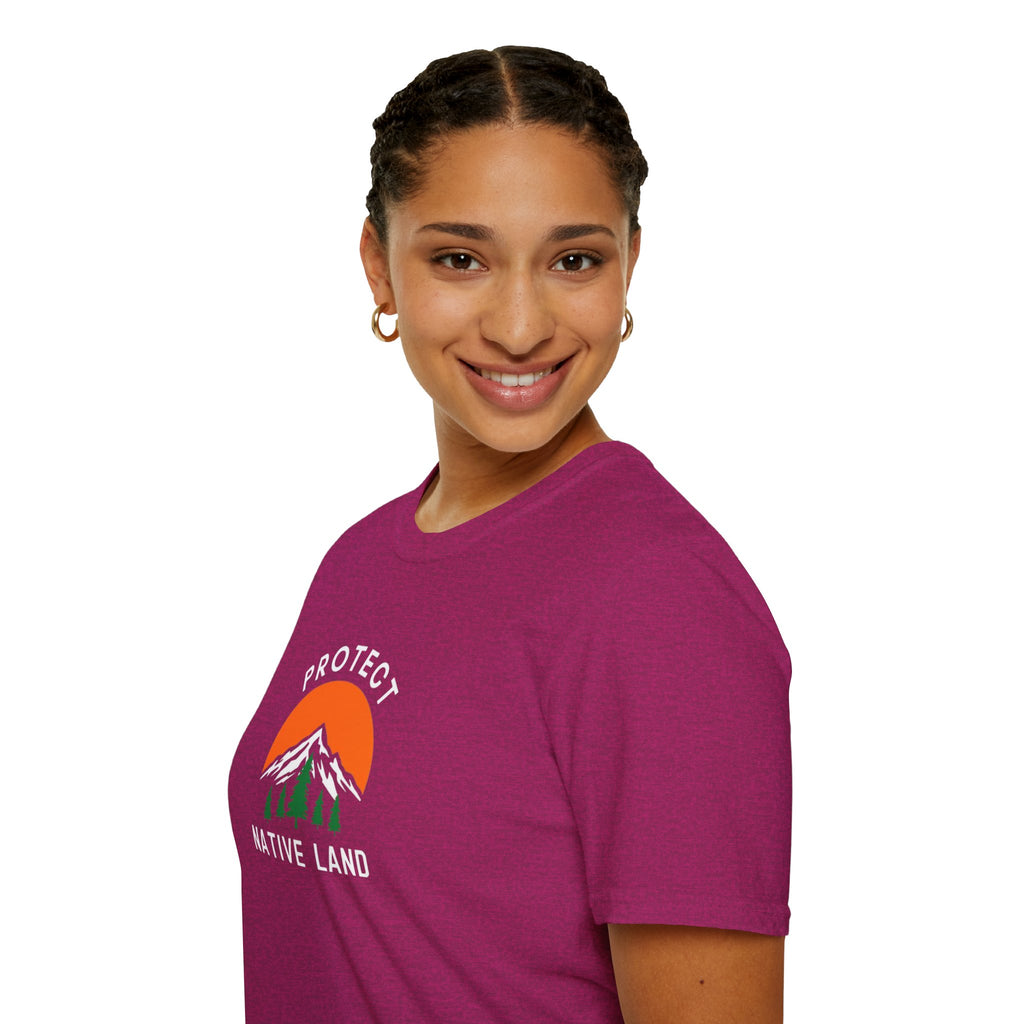Protect Native Land Softstyle Unisex T-shirt