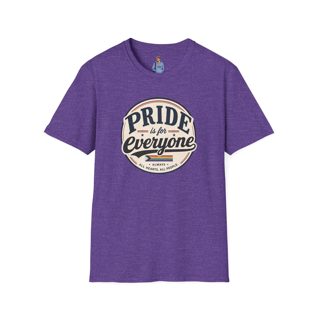 Pride Is for Everyone T-Shirt — Inclusive Retro Pride Tee