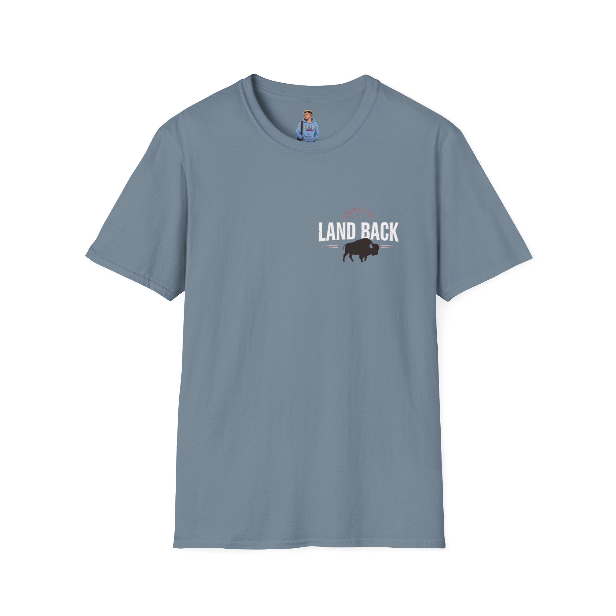 'Land Back' Unisex Softstyle T-shirt