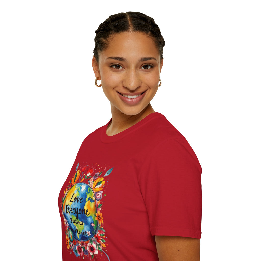 Love Everyone Protect The Planet T-Shirt