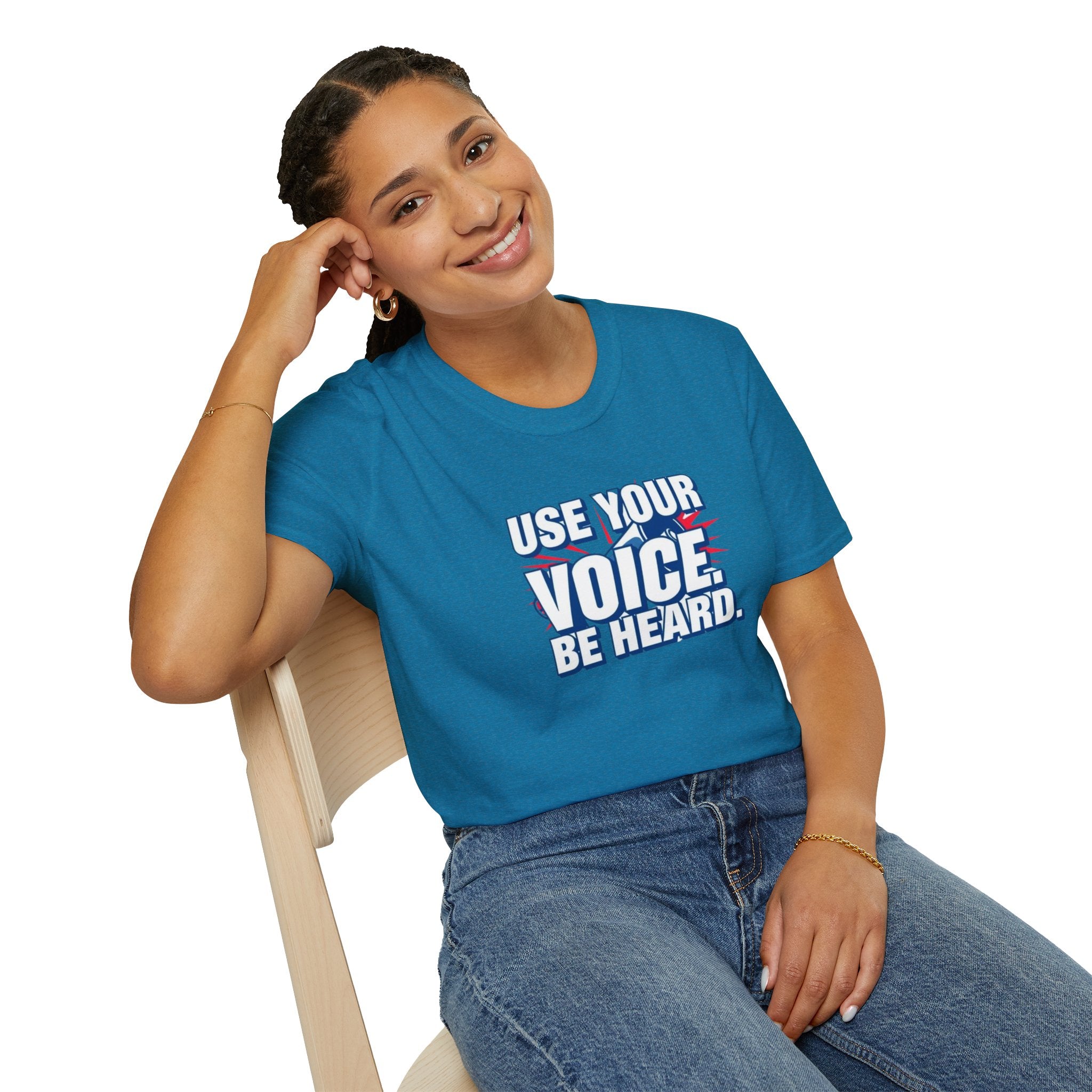 Camiseta de empoderamiento: usa tu voz y hazte escuchar