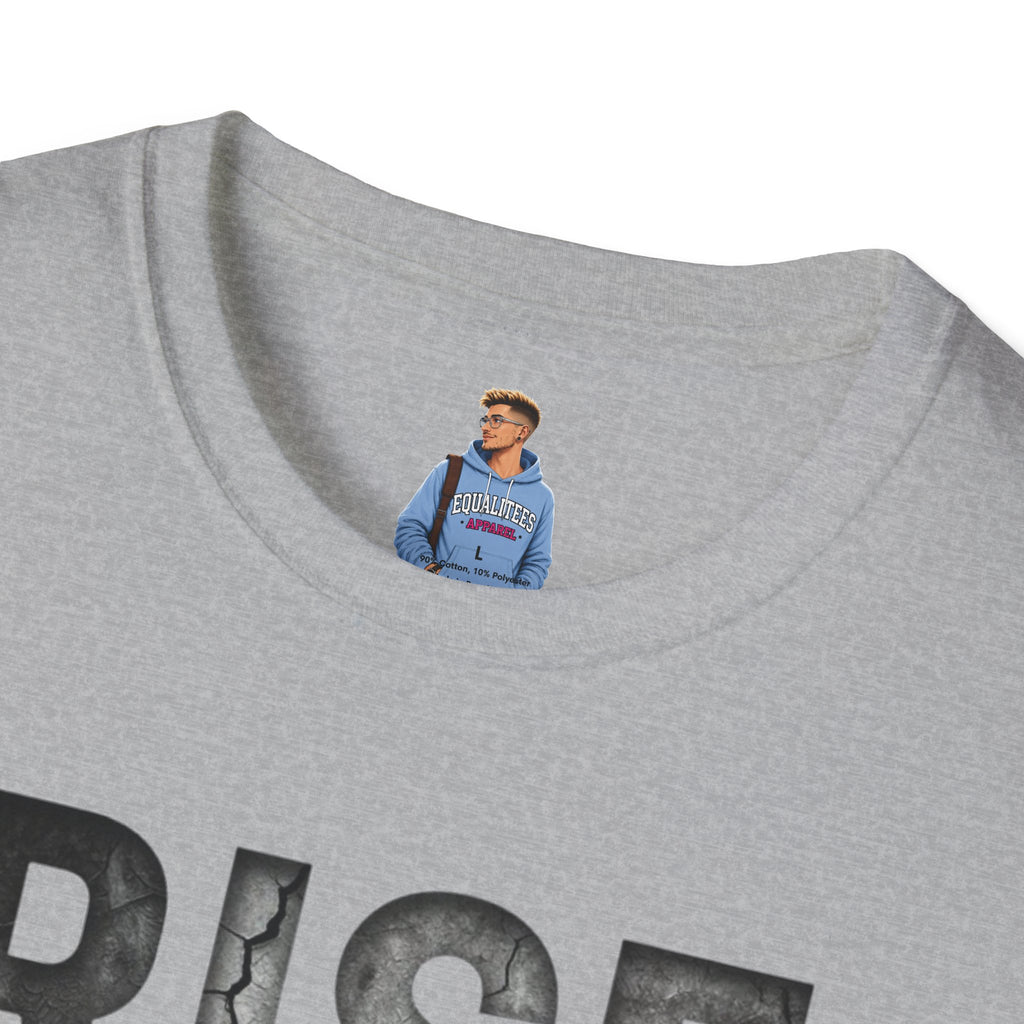 Rise Above Motivational Graphic T-Shirt
