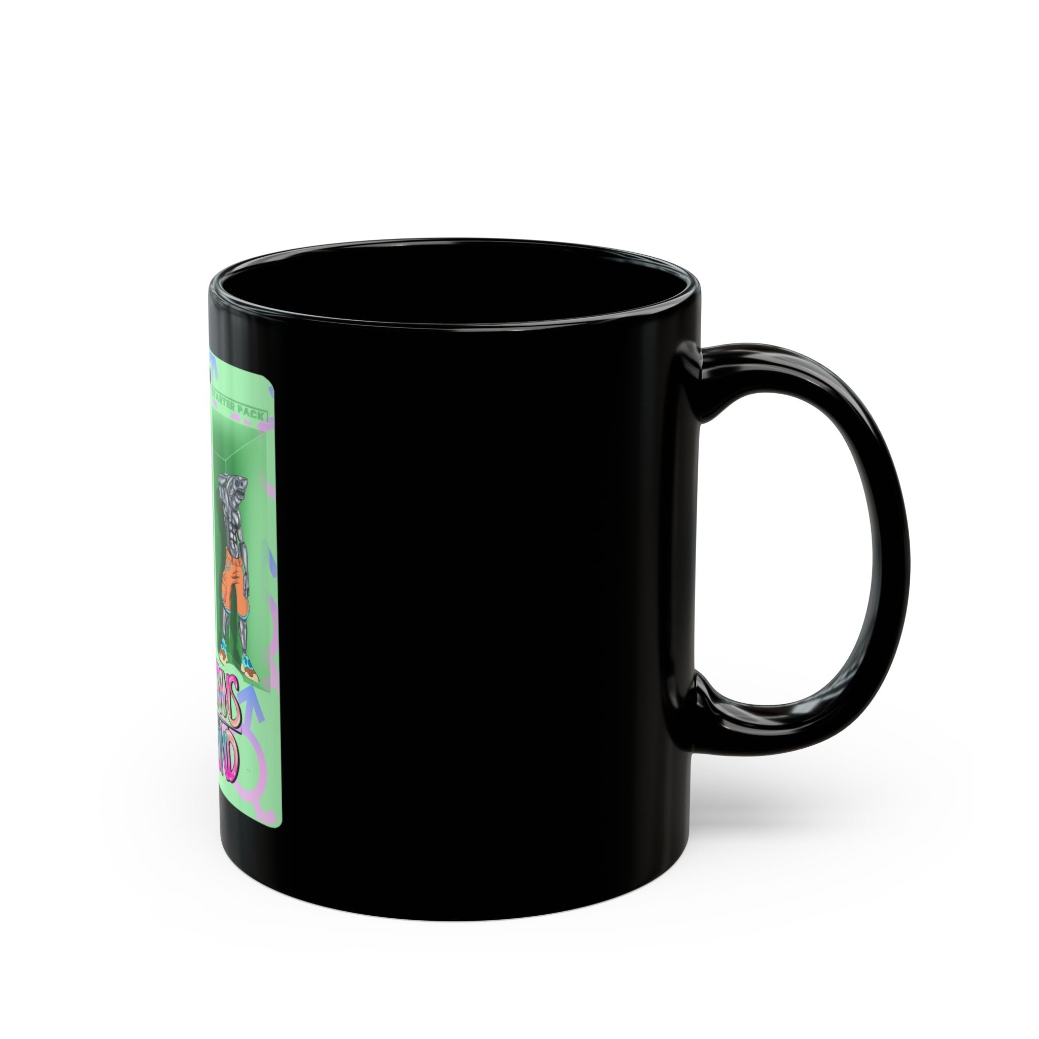 BTTF - Black Trans Travel Fund Black Ceramic Mug 11oz/15oz