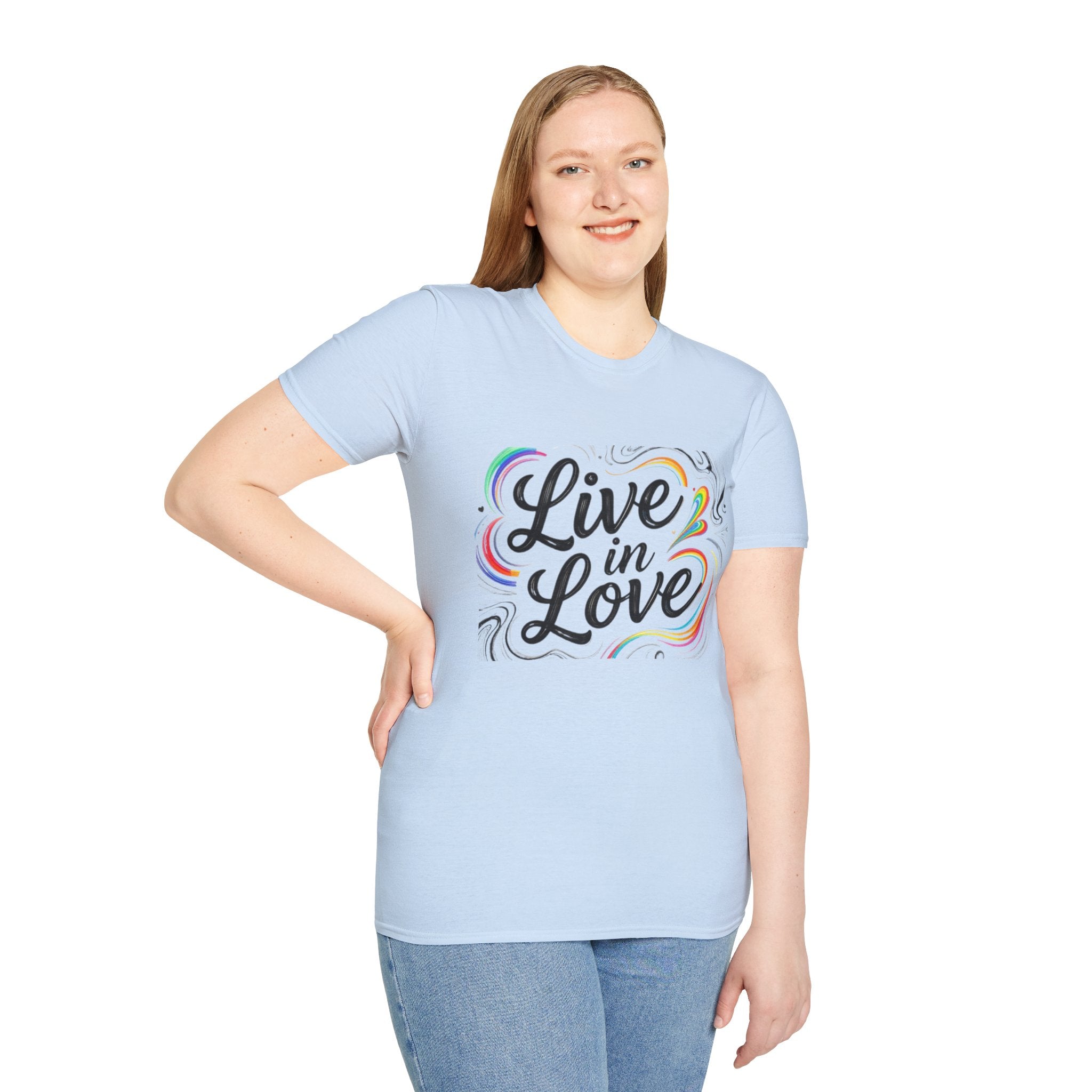 Live in Love Inspirational T-Shirt