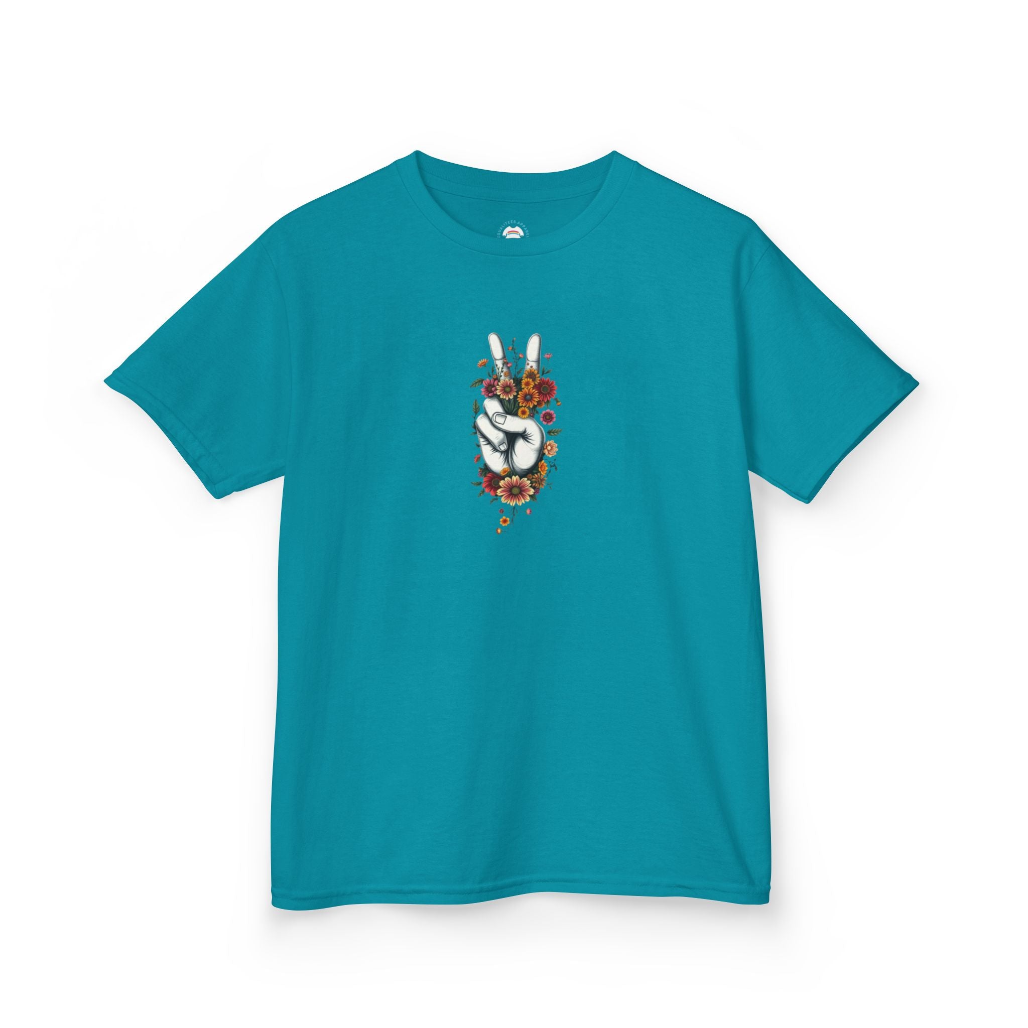 Grow Peace Kids Heavy Cotton™ Tee - EqualiTees.Me