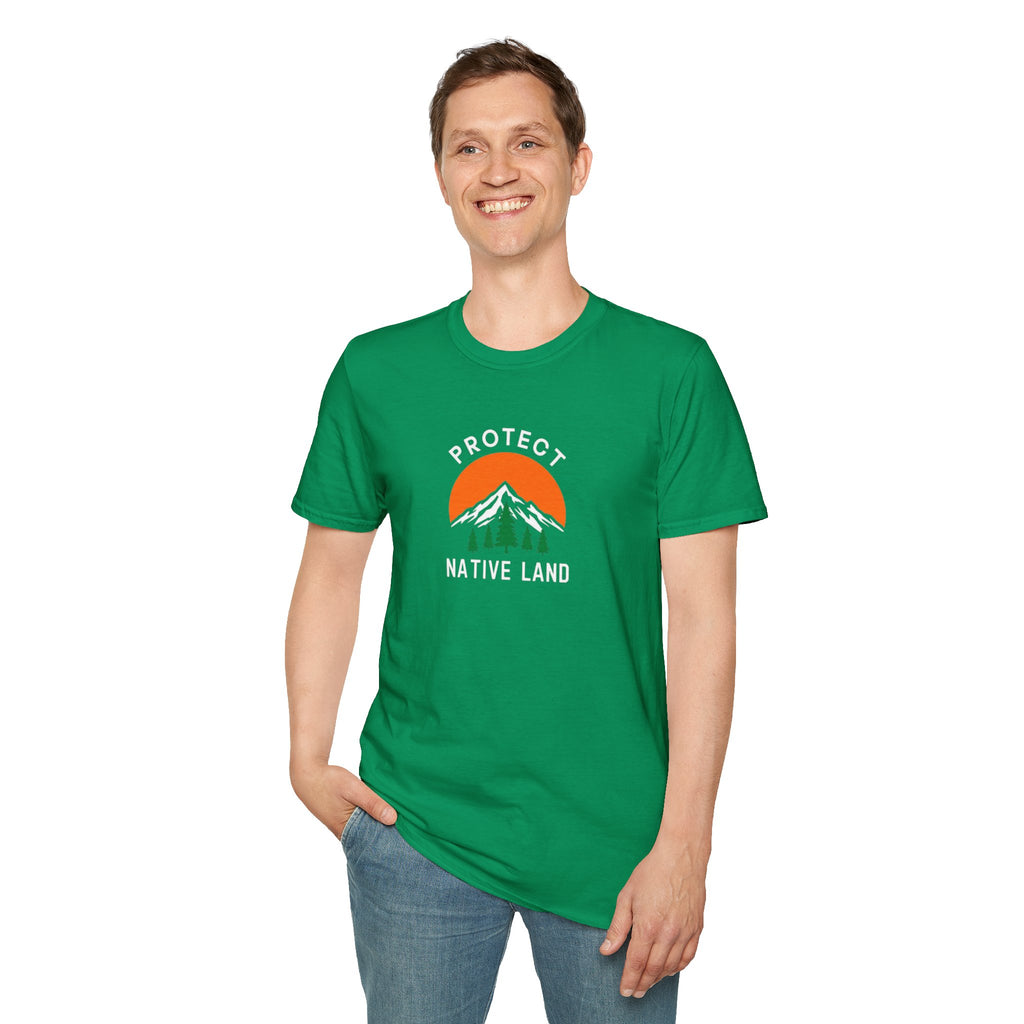 Protect Native Land Softstyle Unisex T-shirt