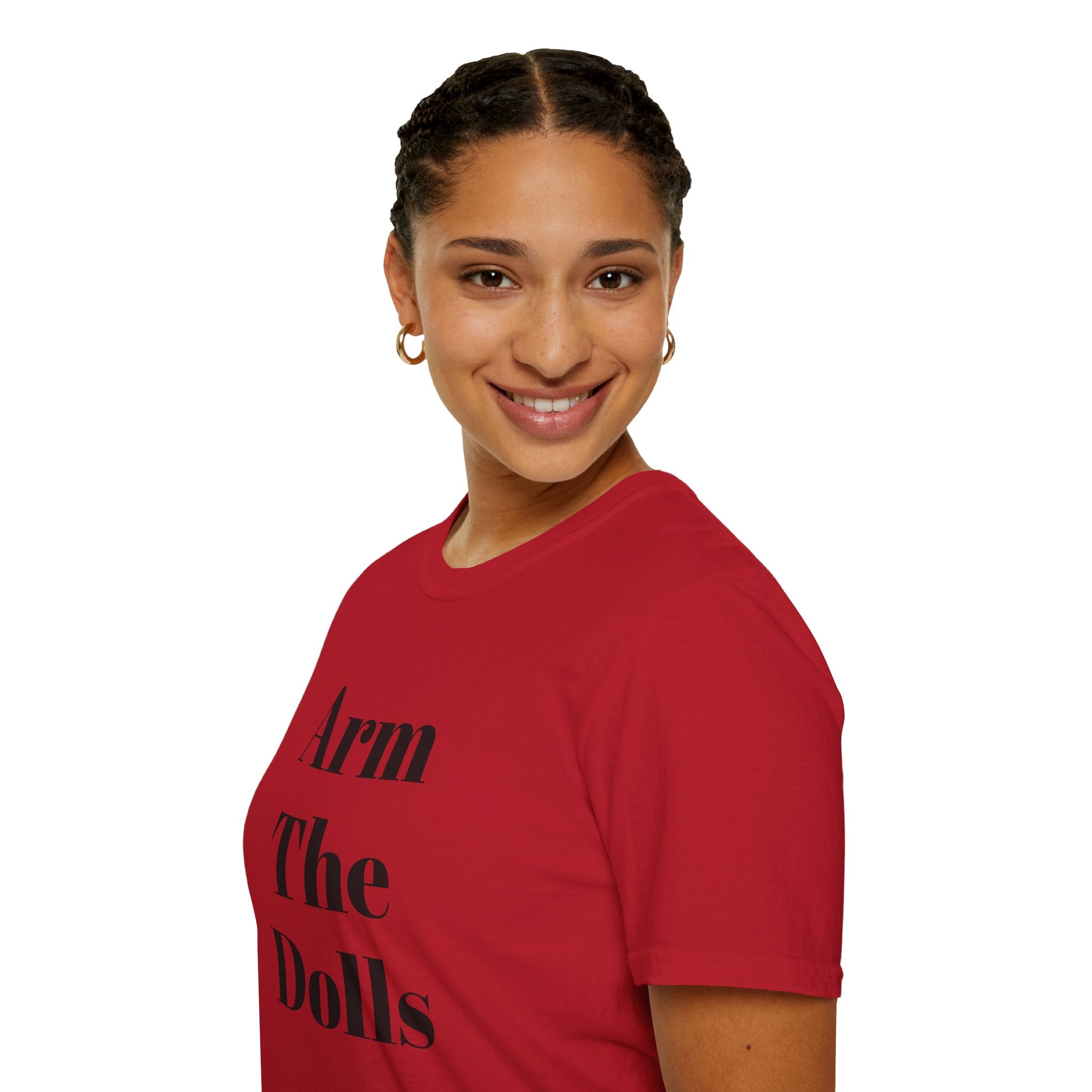 Arm The Dolls — Minimalist Statement T-Shirt