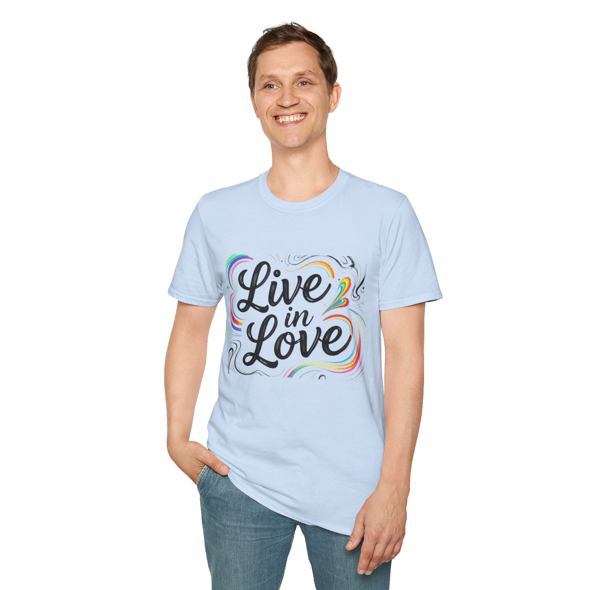 Live in Love Inspirational T-Shirt