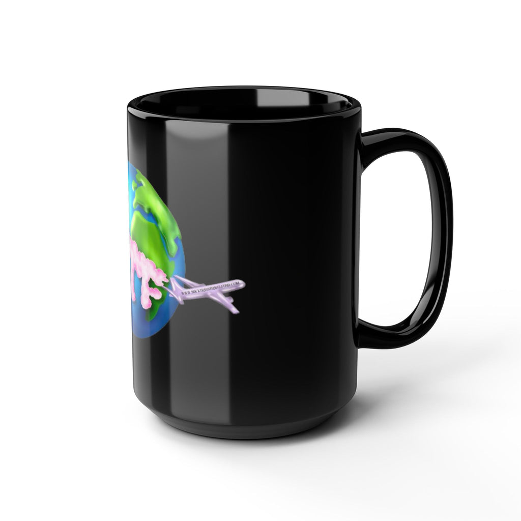 BTTF - Black Trans Travel Fund Black Ceramic Mug 11oz/15oz