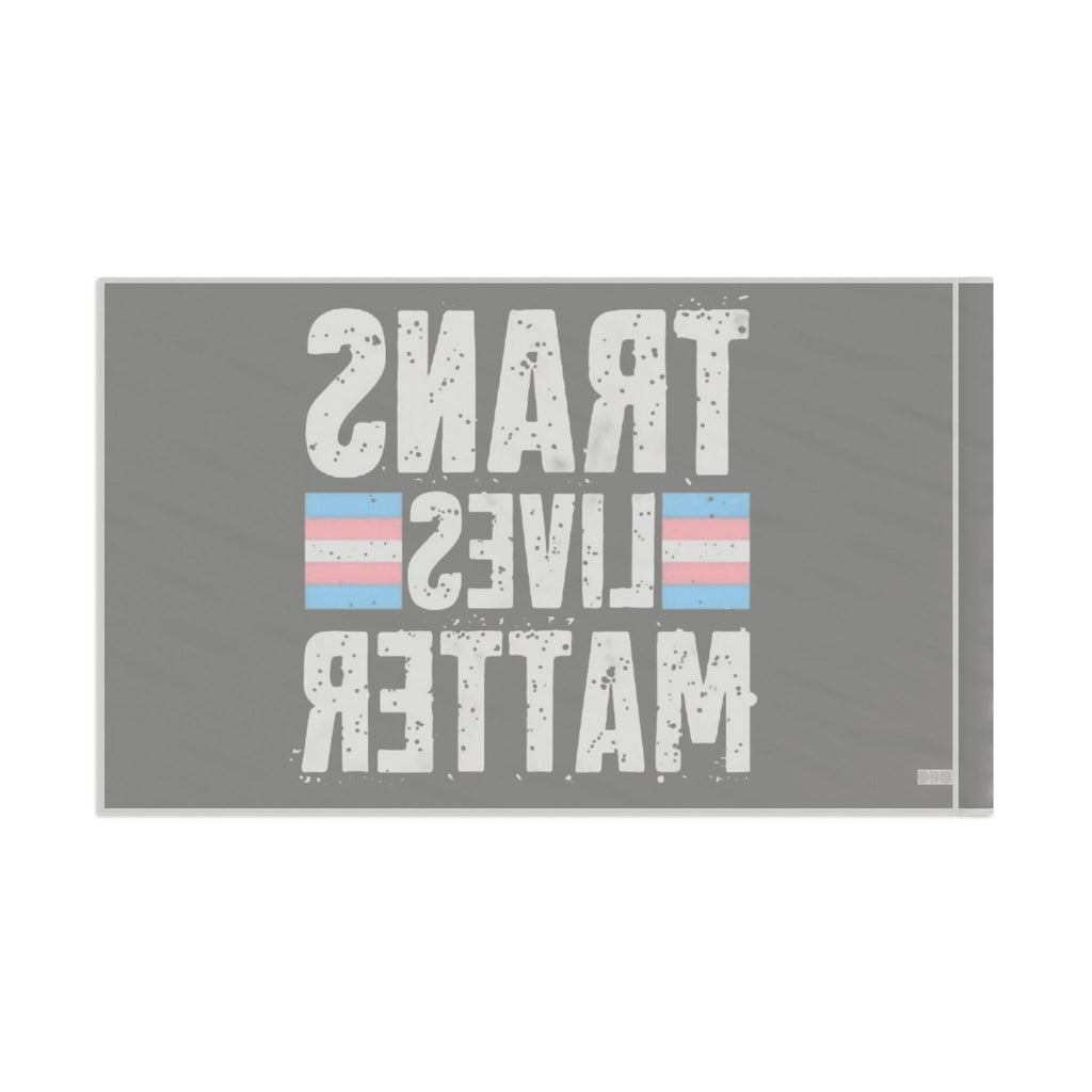 Trans Lives Matter Flag - Aesthetic LGBTQ+ Banner for Celebration & Home Decor - EqualiTees.Me