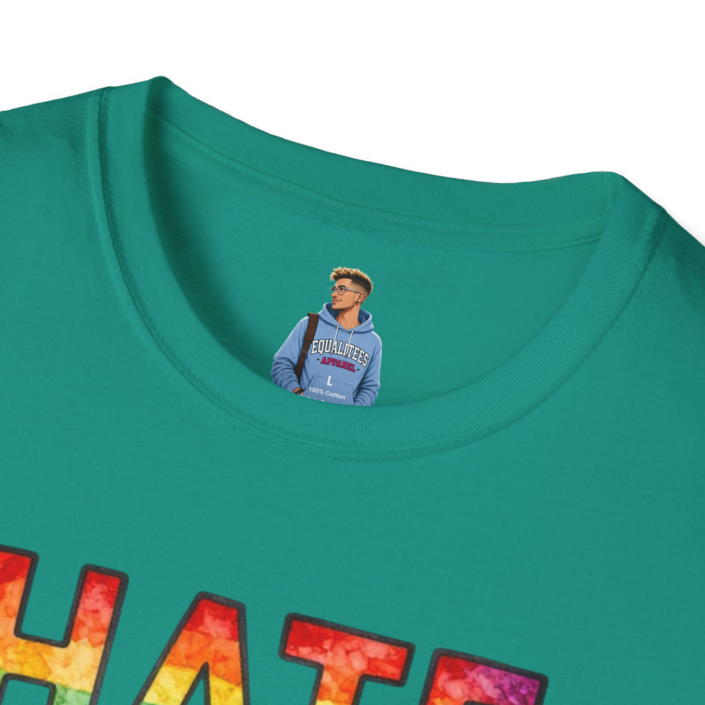Hate Is Not A Family Value Rainbow Pride T-Shirt