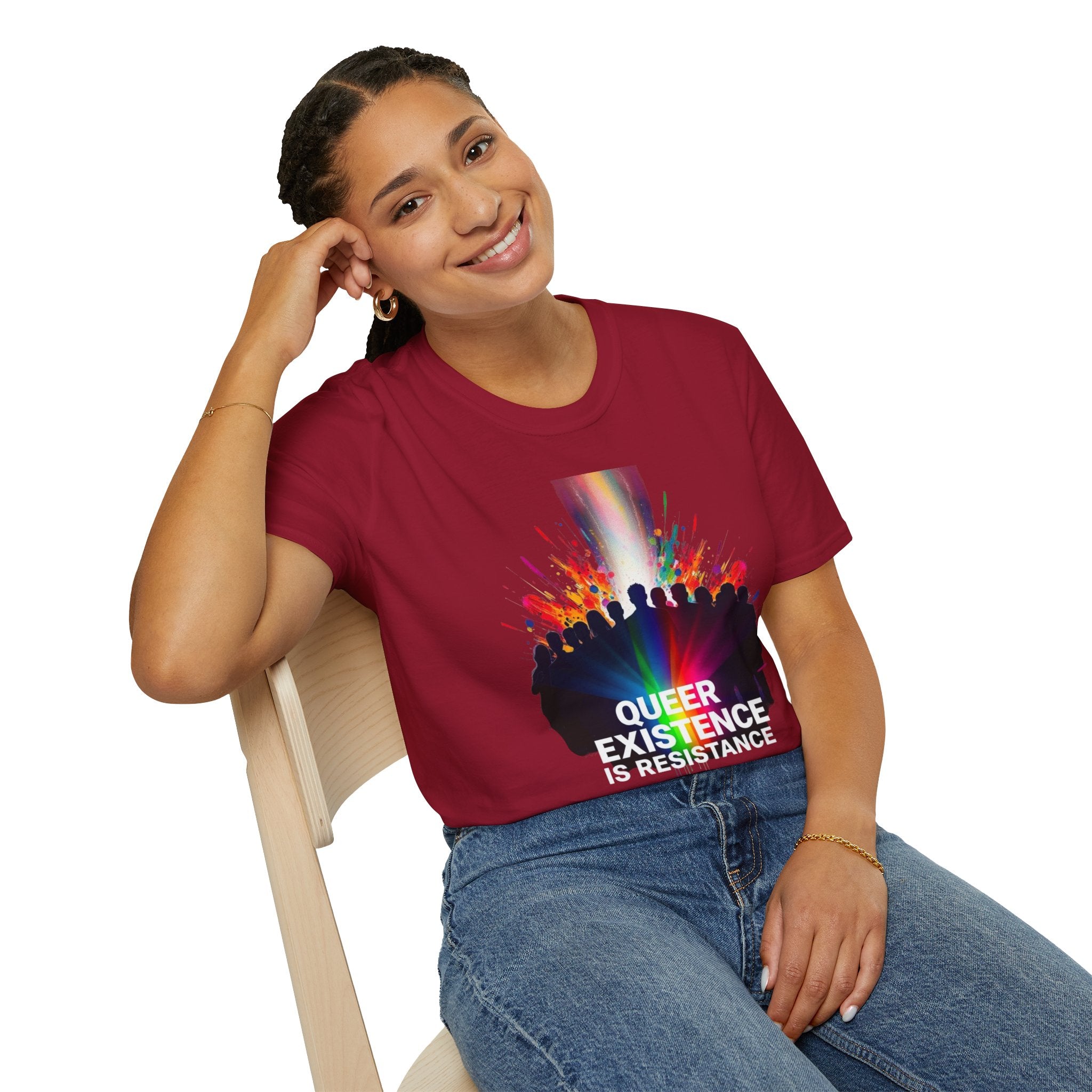 Queer Existence is Resistance Graphic T-Shirt
