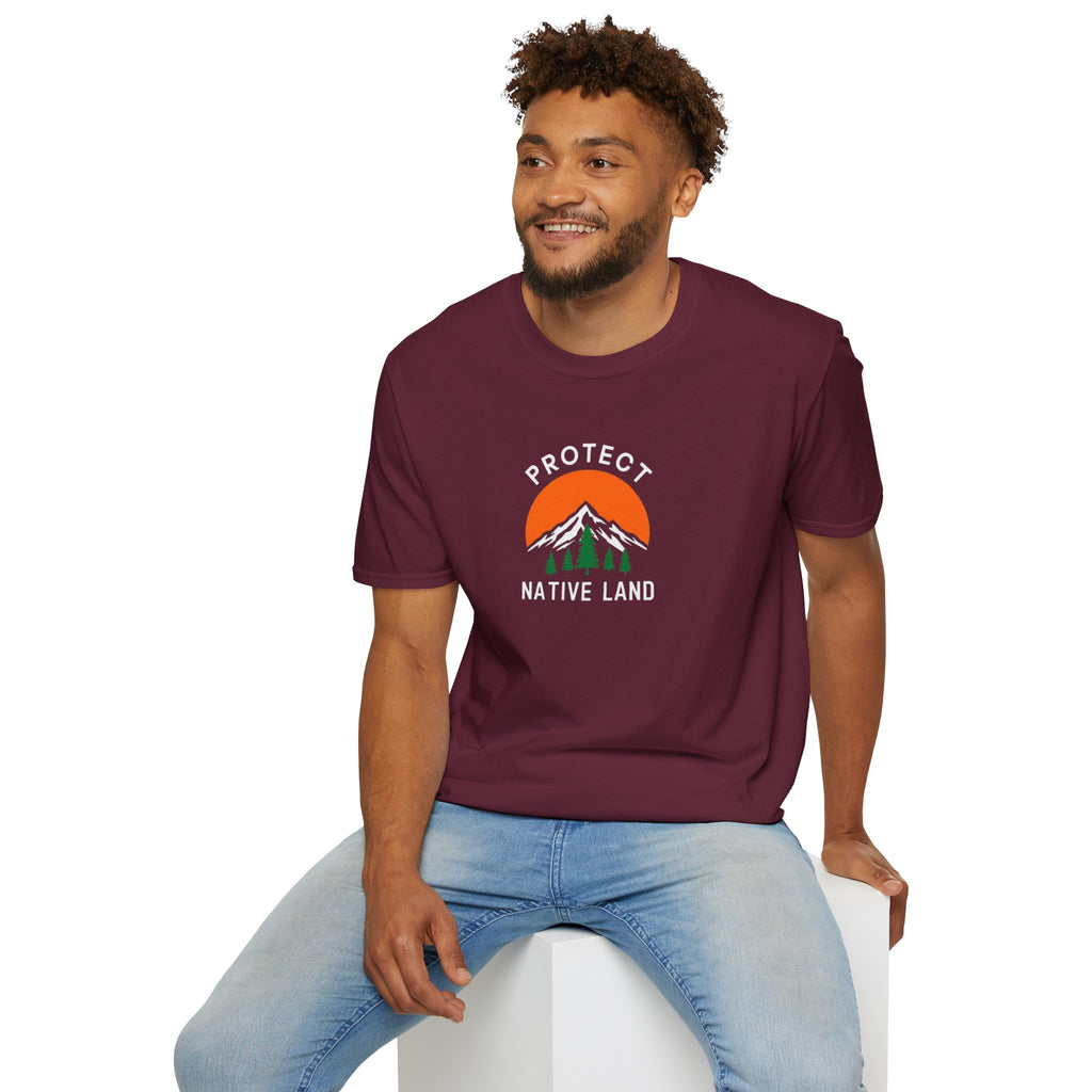 Protect Native Land Softstyle Unisex T-shirt