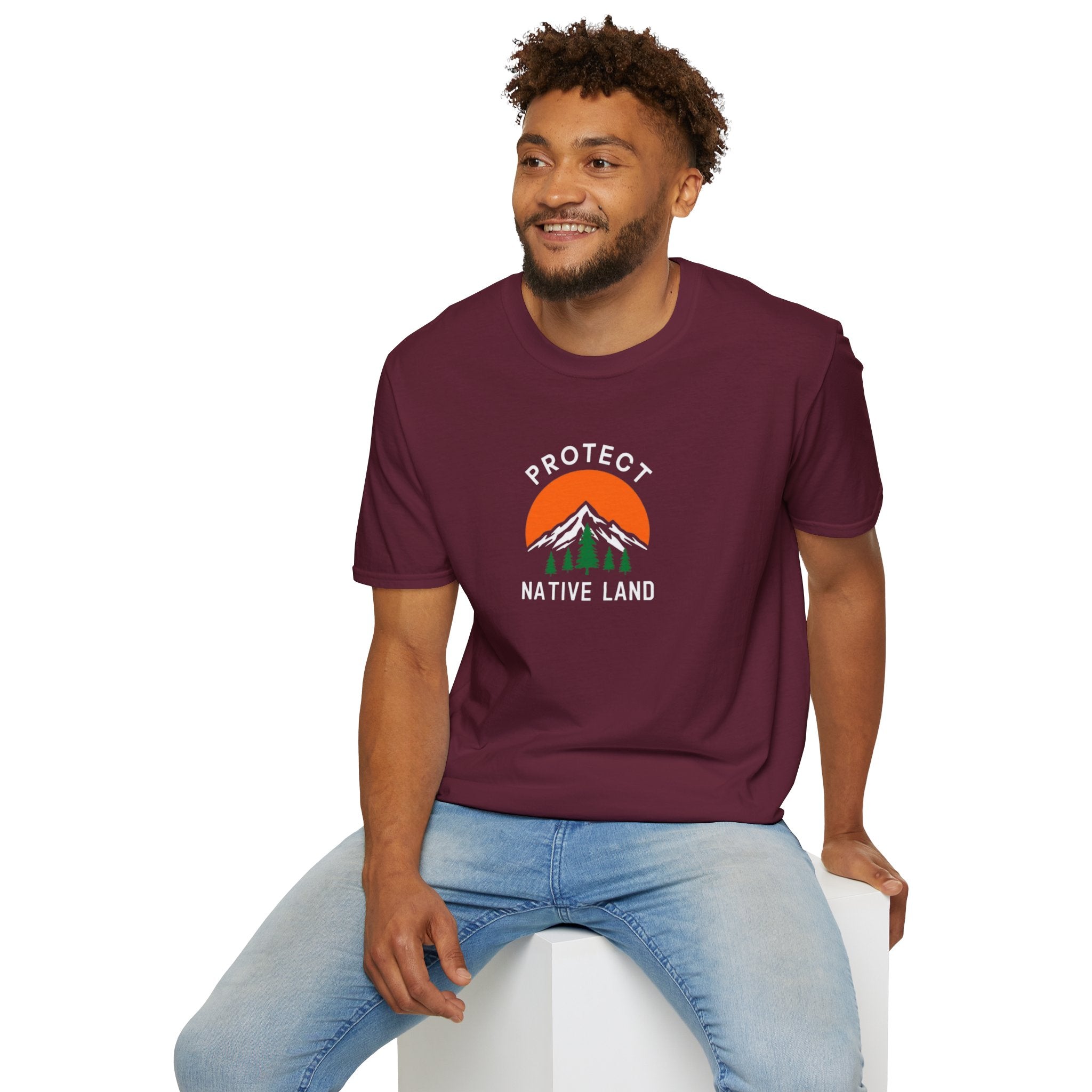 Protect Native Land Softstyle Unisex T-shirt