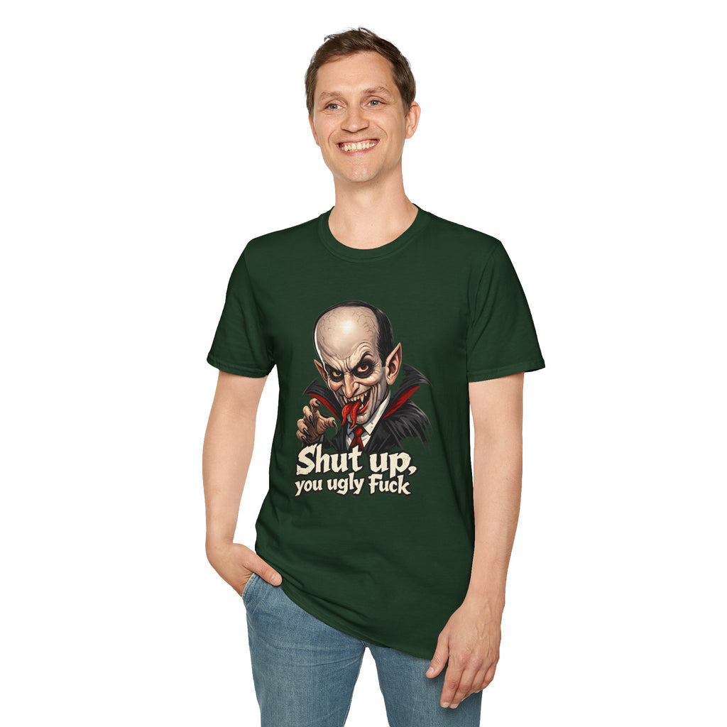 “Shut up, you ugly fuck” Funny graphic tee