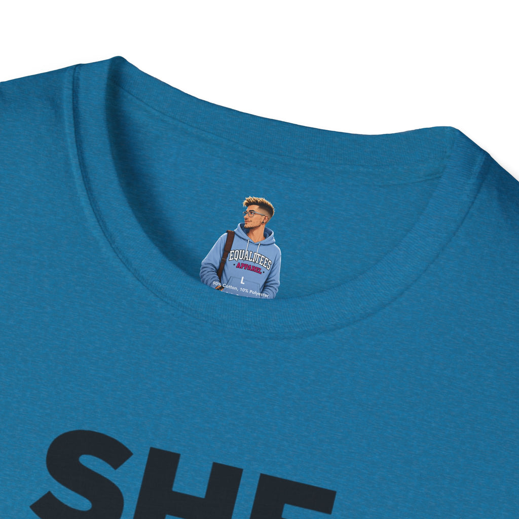 She Said Stop T-Shirt - Bold Statement Tee for Consent Awareness