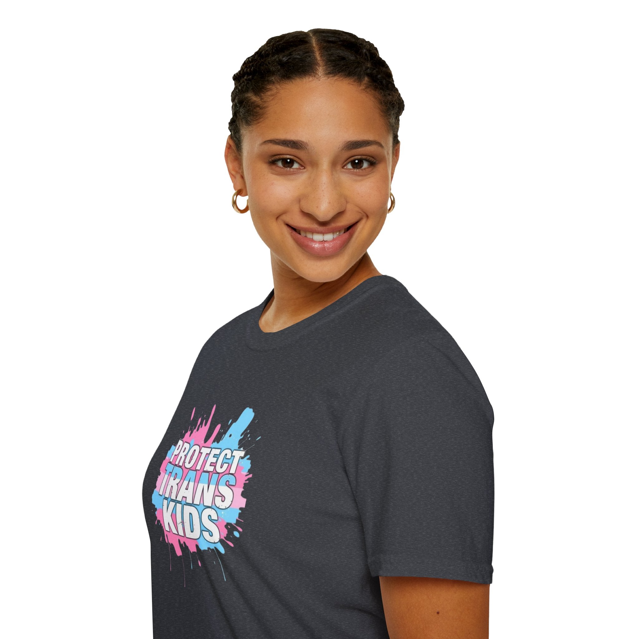 Camiseta unisex infantil "Protect Trans" - Ropa de apoyo LGBTQ+