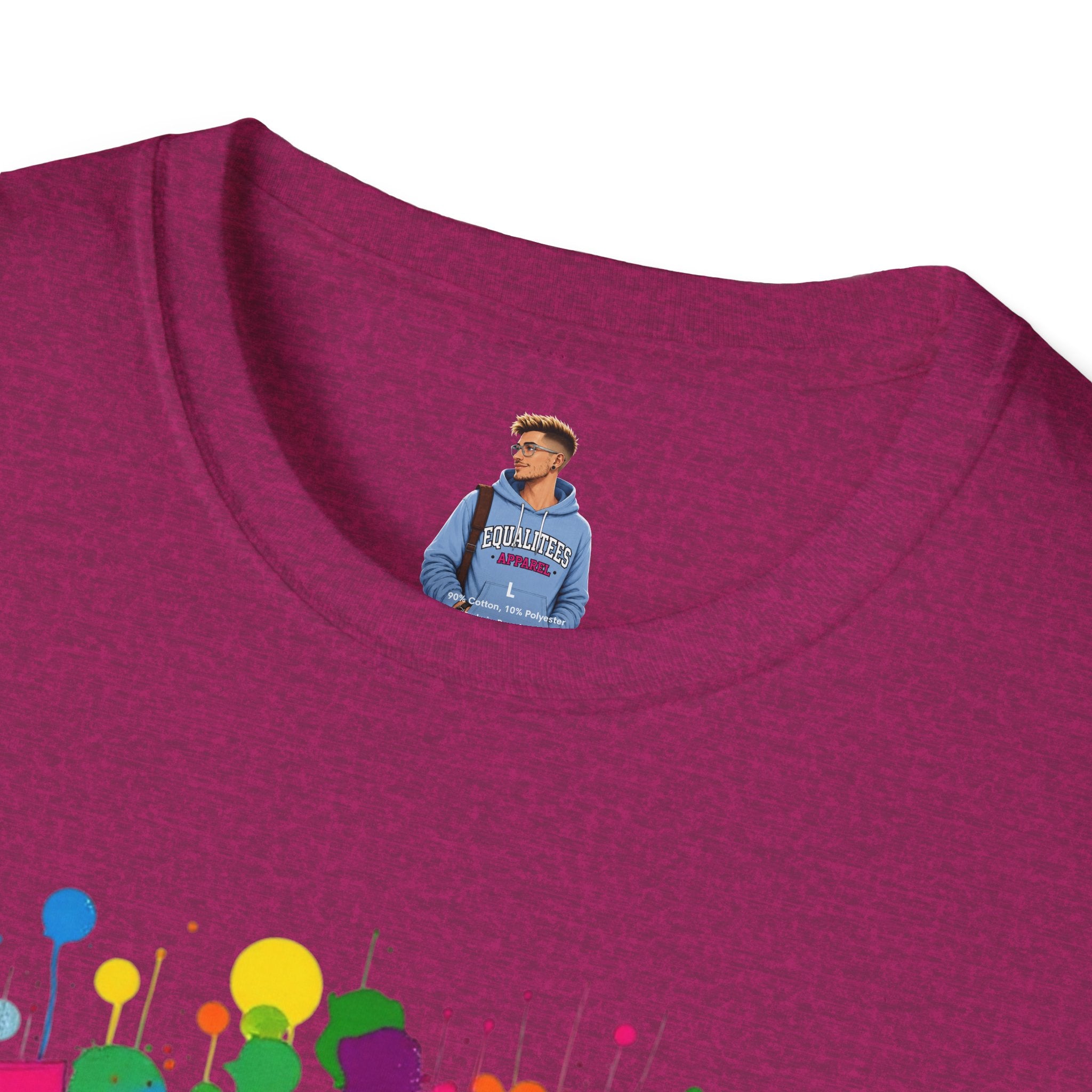 Juntos nos levantamos Camiseta unisex de estilo suave