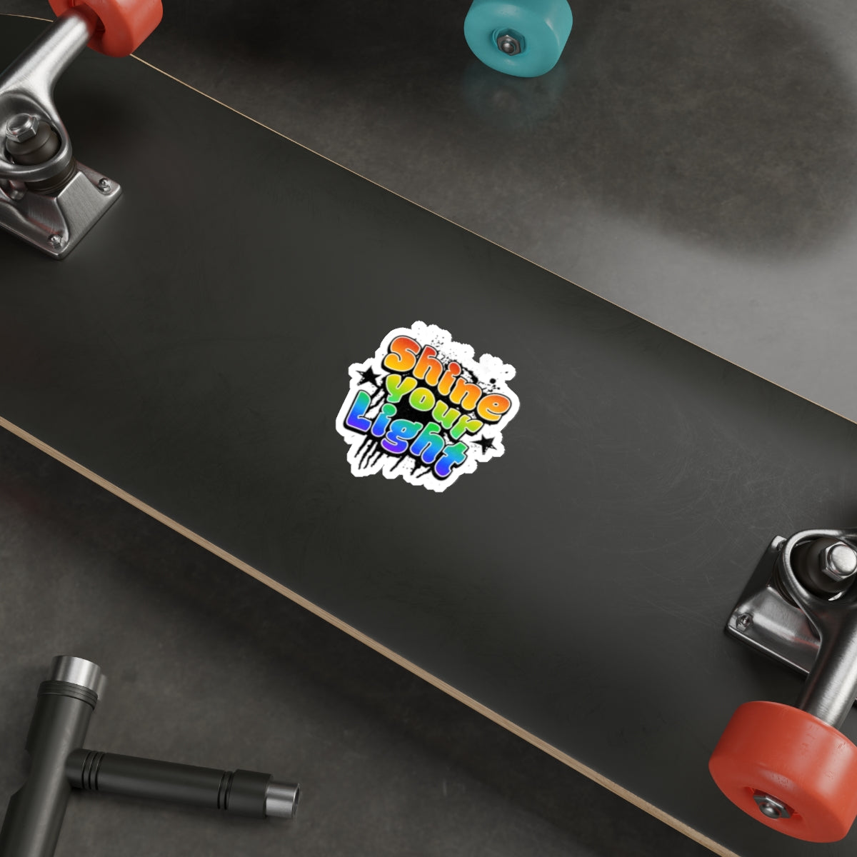 Die-Cut Stickers - Shine Your Light - EqualiTees.Me