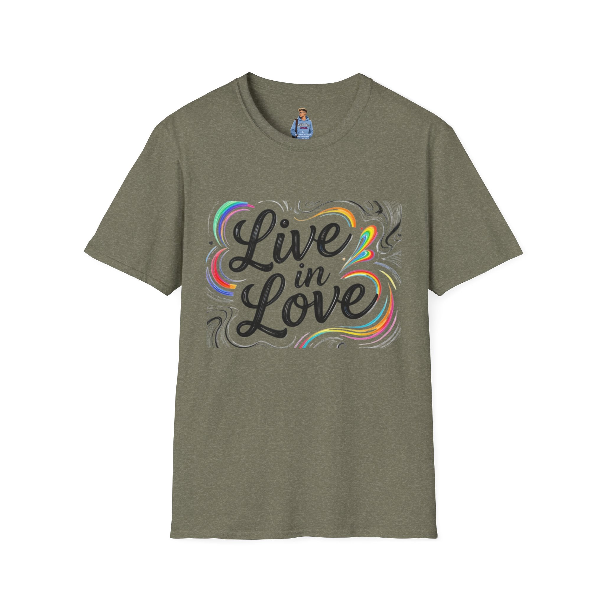 Live in Love Inspirational T-Shirt