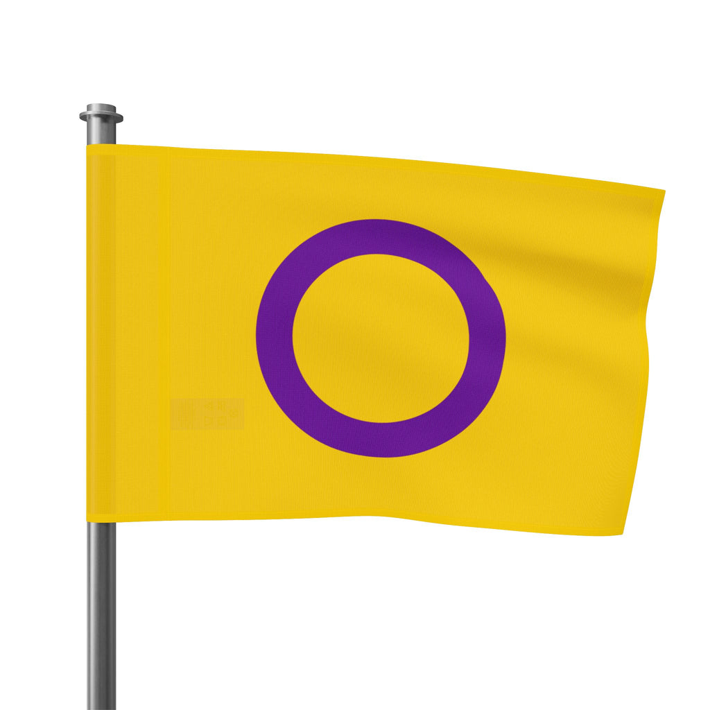 Intersex Pride Flag - Aesthetic LGBTQ+ Banner for Celebration & Home Decor - EqualiTees.Me