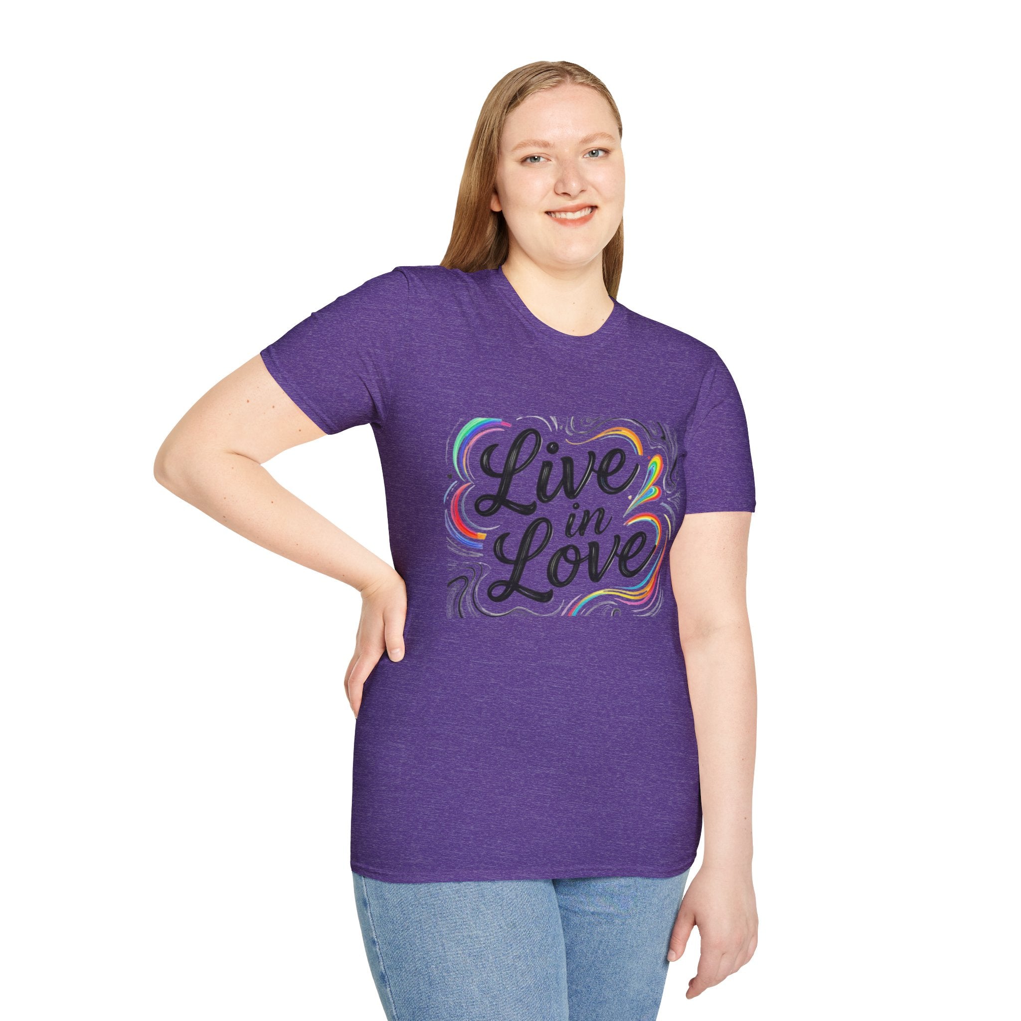Live in Love Inspirational T-Shirt