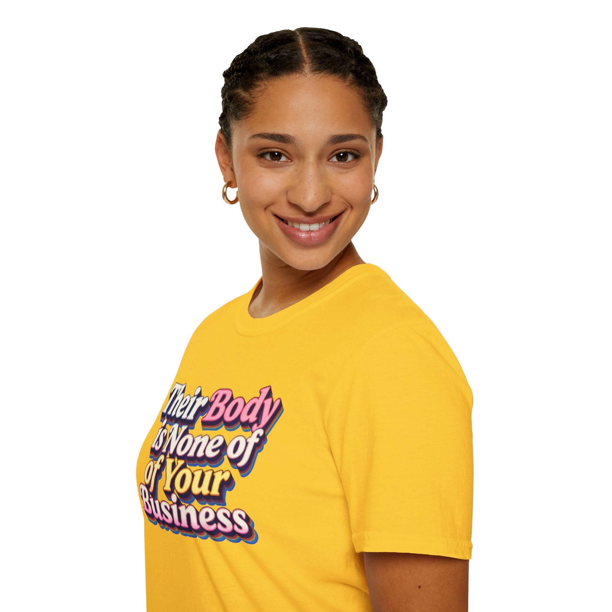 Bodily Autonomy T-Shirt - Their Body Is None of Your Business T-Shirt