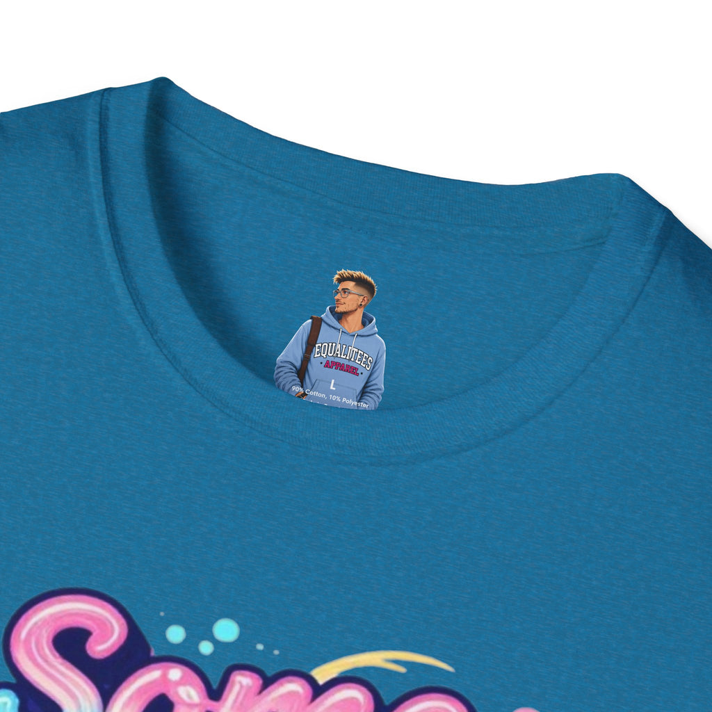 Some People are Trans T-Shirt — "Some People Are Trans. Get Over It." Colorful Pride Tee
