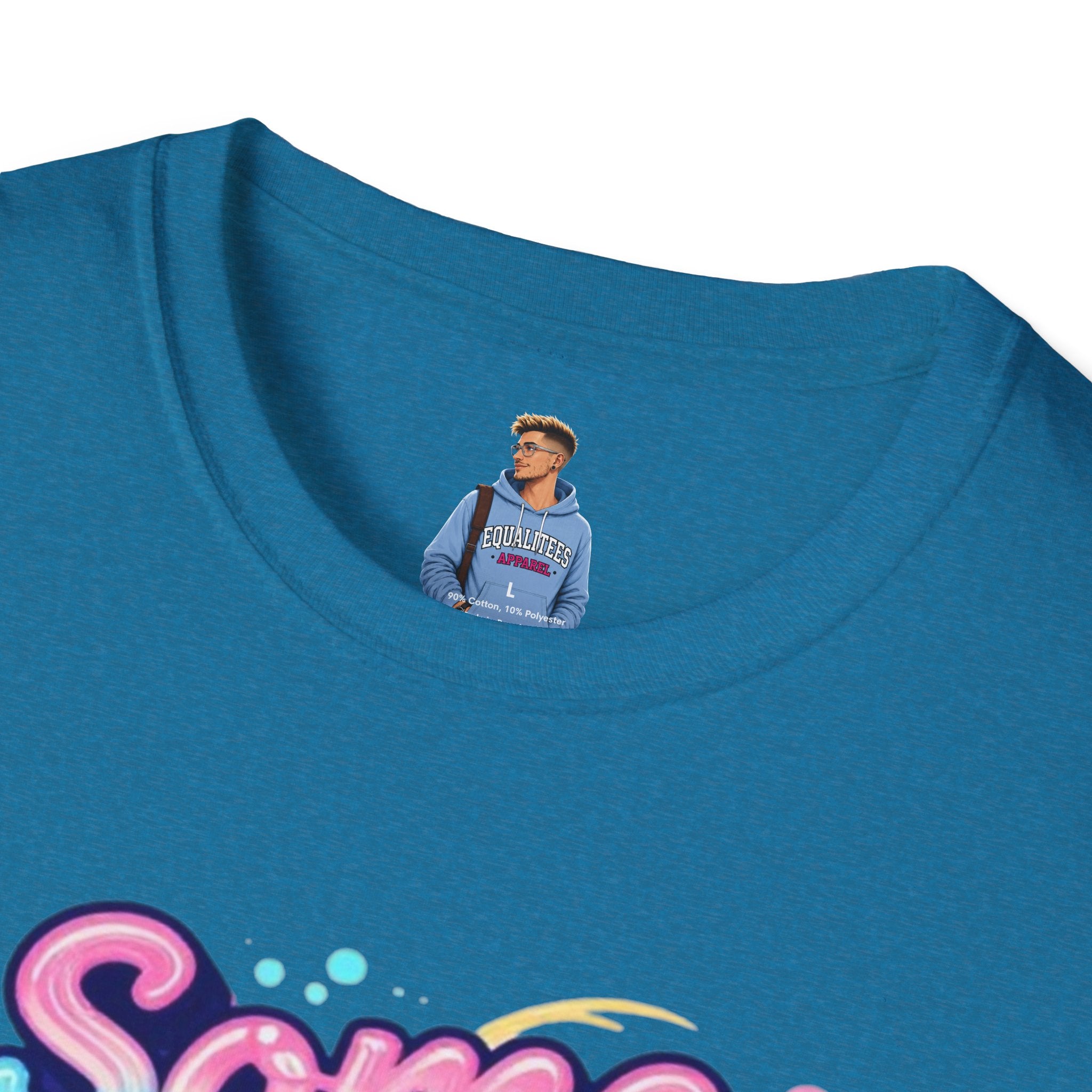 Some People are Trans T-Shirt — "Some People Are Trans. Get Over It." Colorful Pride Tee