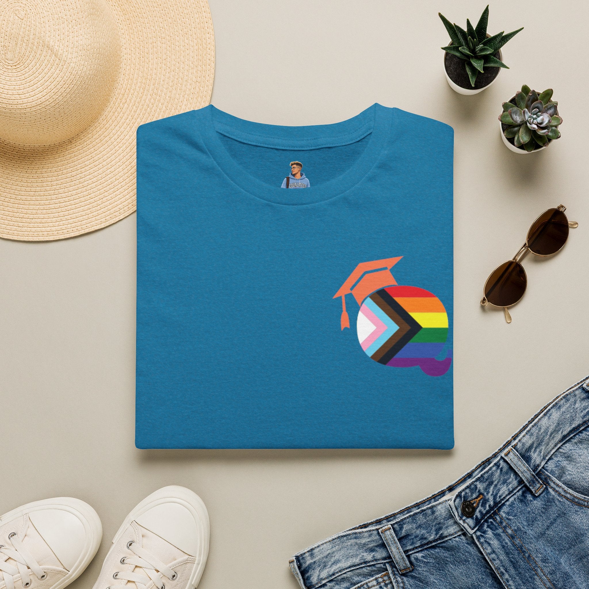 TWQ - Teaching While Queer Unisex Softstyle Logo T-shirt