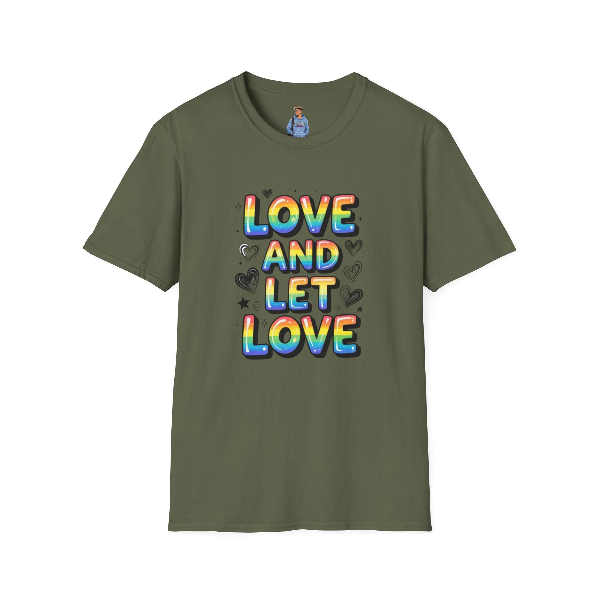 Love & Let Love Inspirational T-Shirt