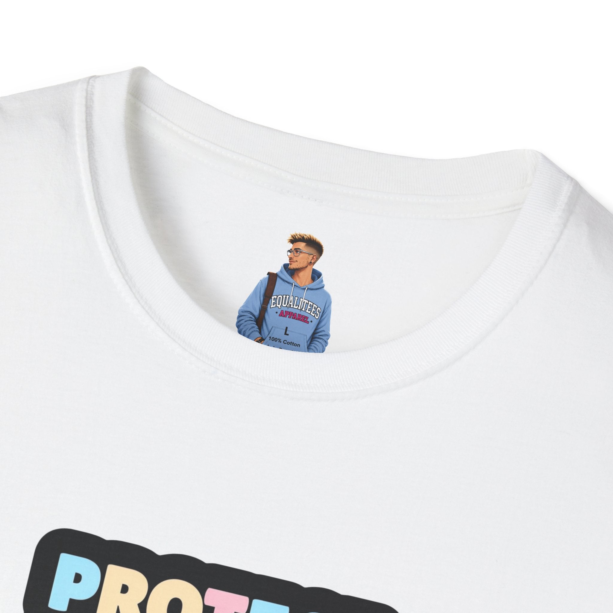 Camiseta unisex de estilo suave "Protect Trans Kids" - Empowerment &amp; Pride Apparel