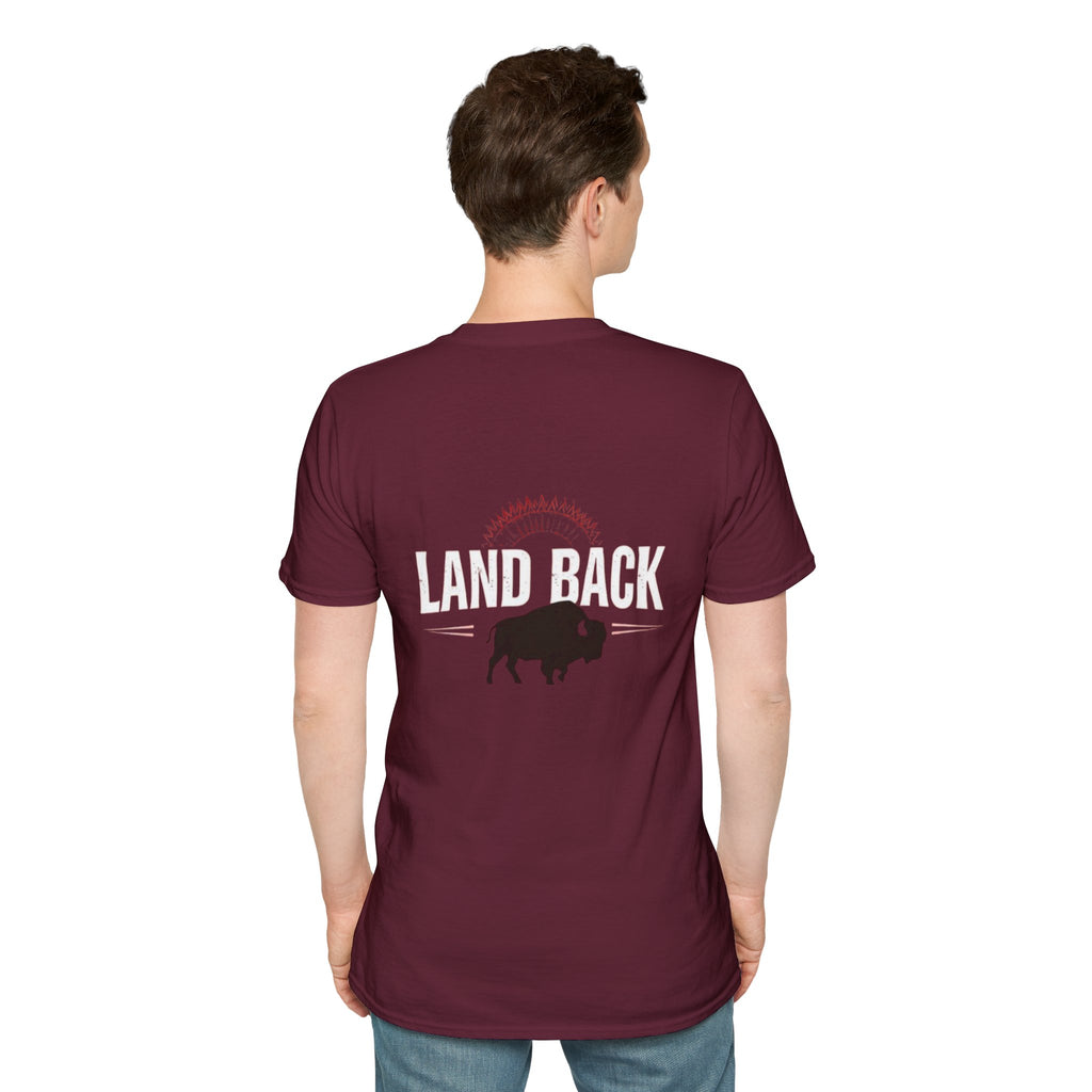 'Land Back' Unisex Softstyle T-shirt