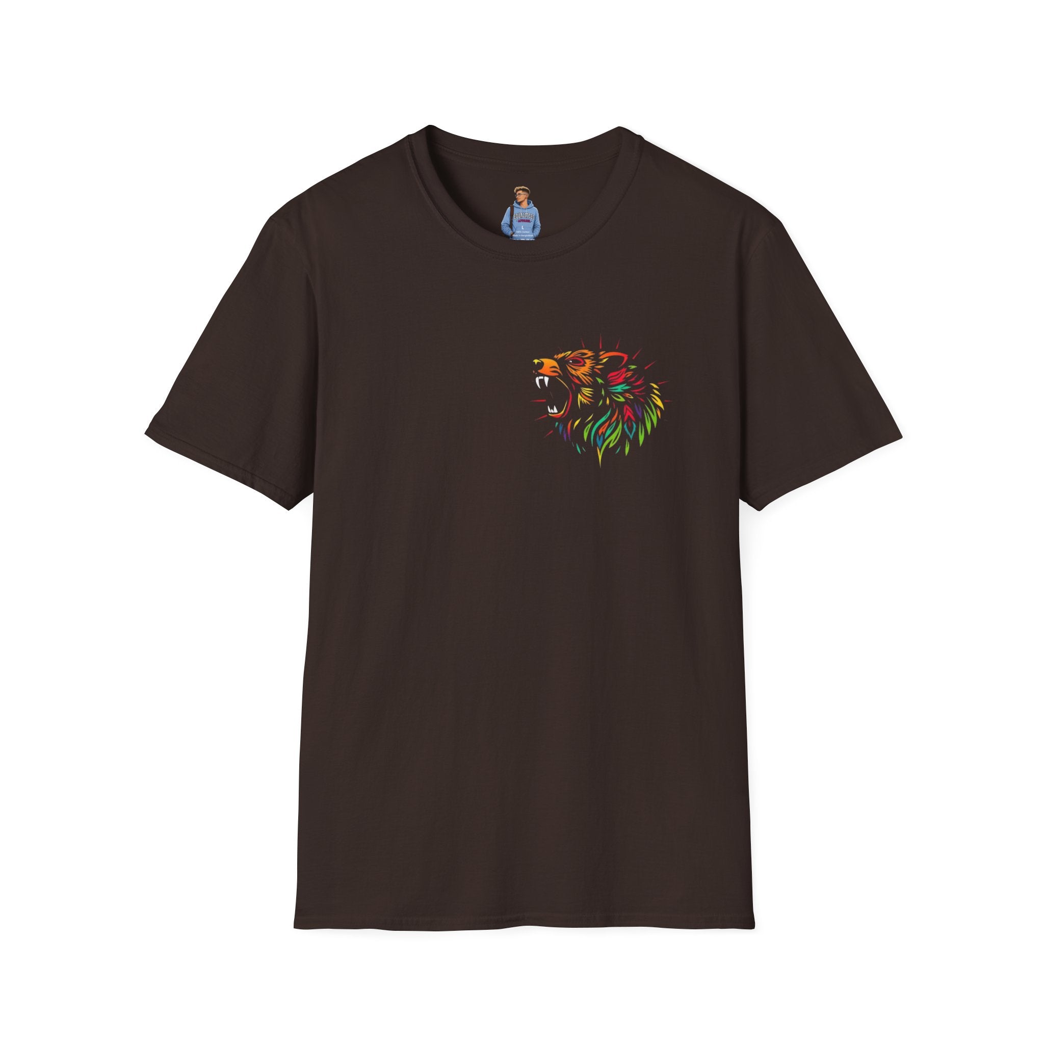 Native Bear Pride Unisex Softstyle T-shirt