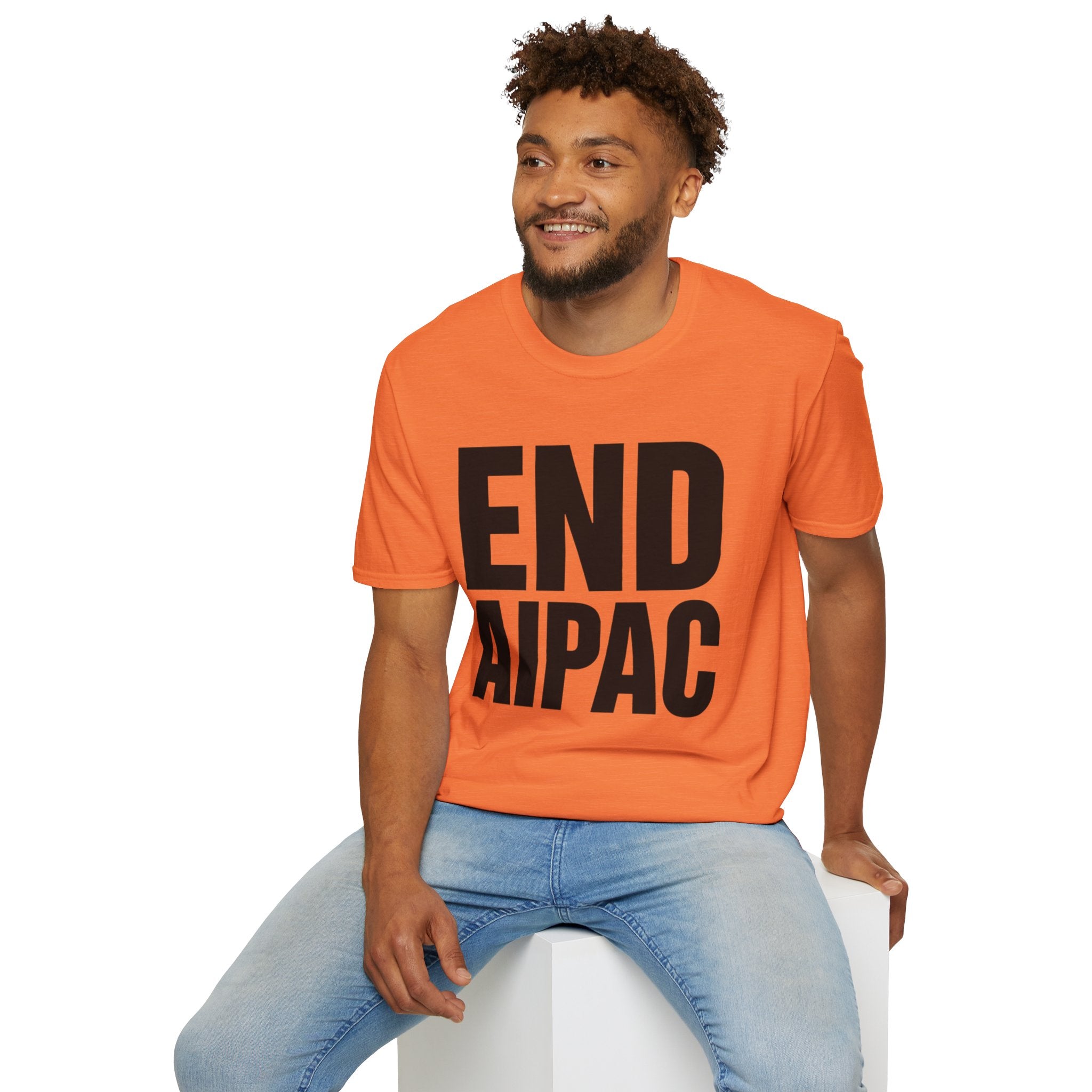 END AIPAC Bold Protest T-Shirt