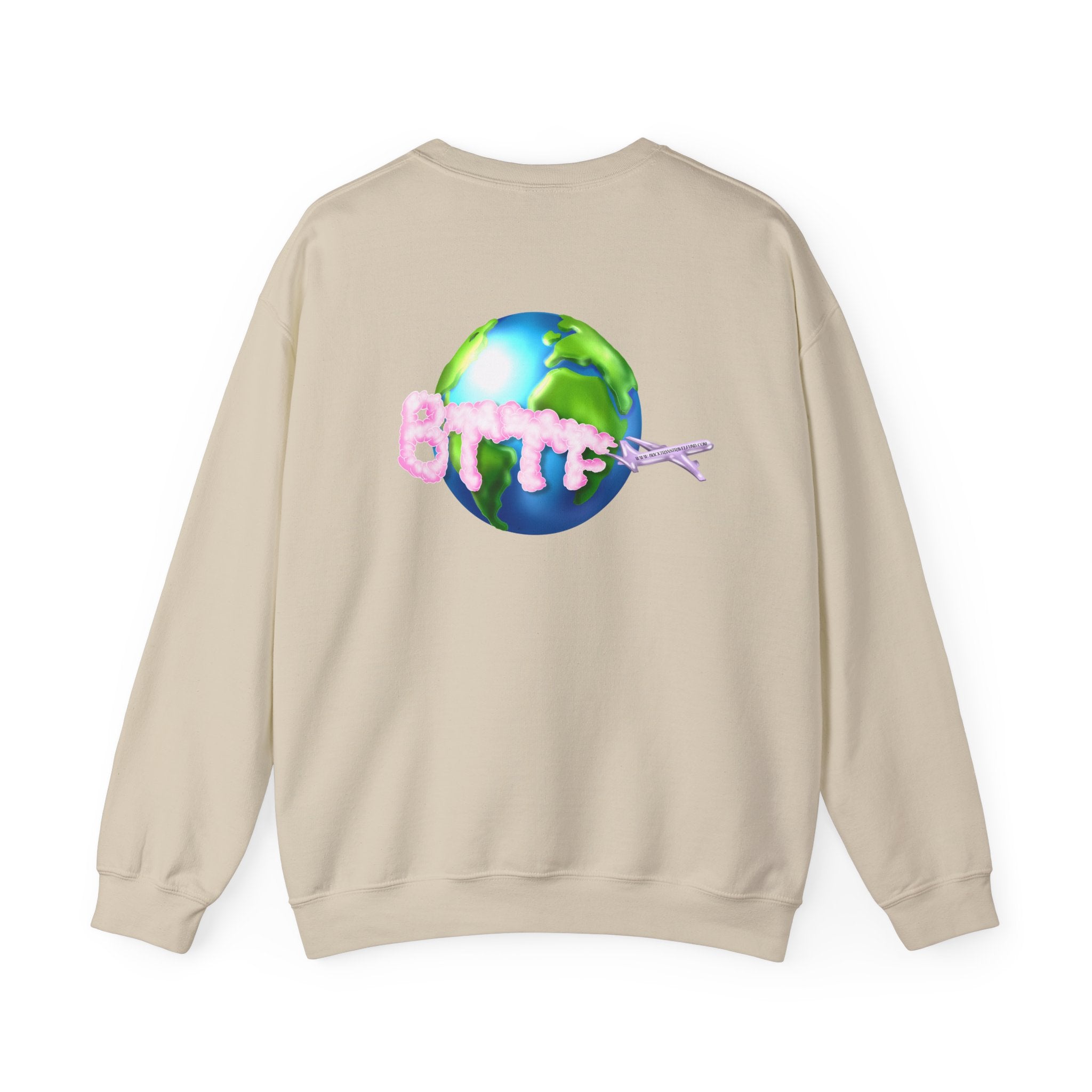 BTTF - Black Trans Travel Fund Unisex Crewneck Sweatshirt