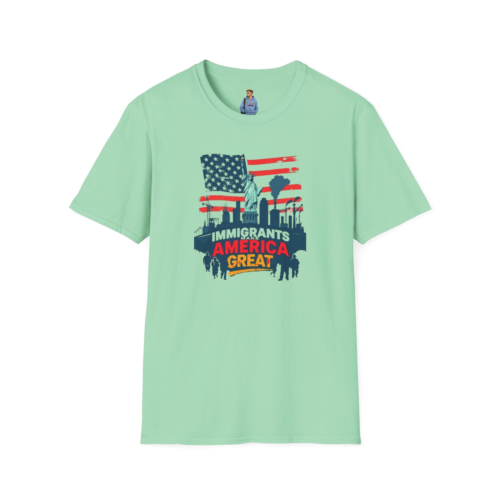 Immigrants Make America Great t-shirt
