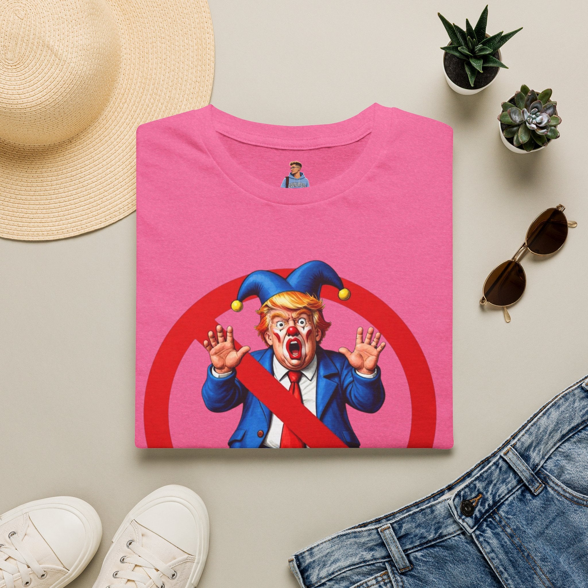 NO CROWN FOR THE CLOWN T-Shirt - NO KINGS IN AMERICA