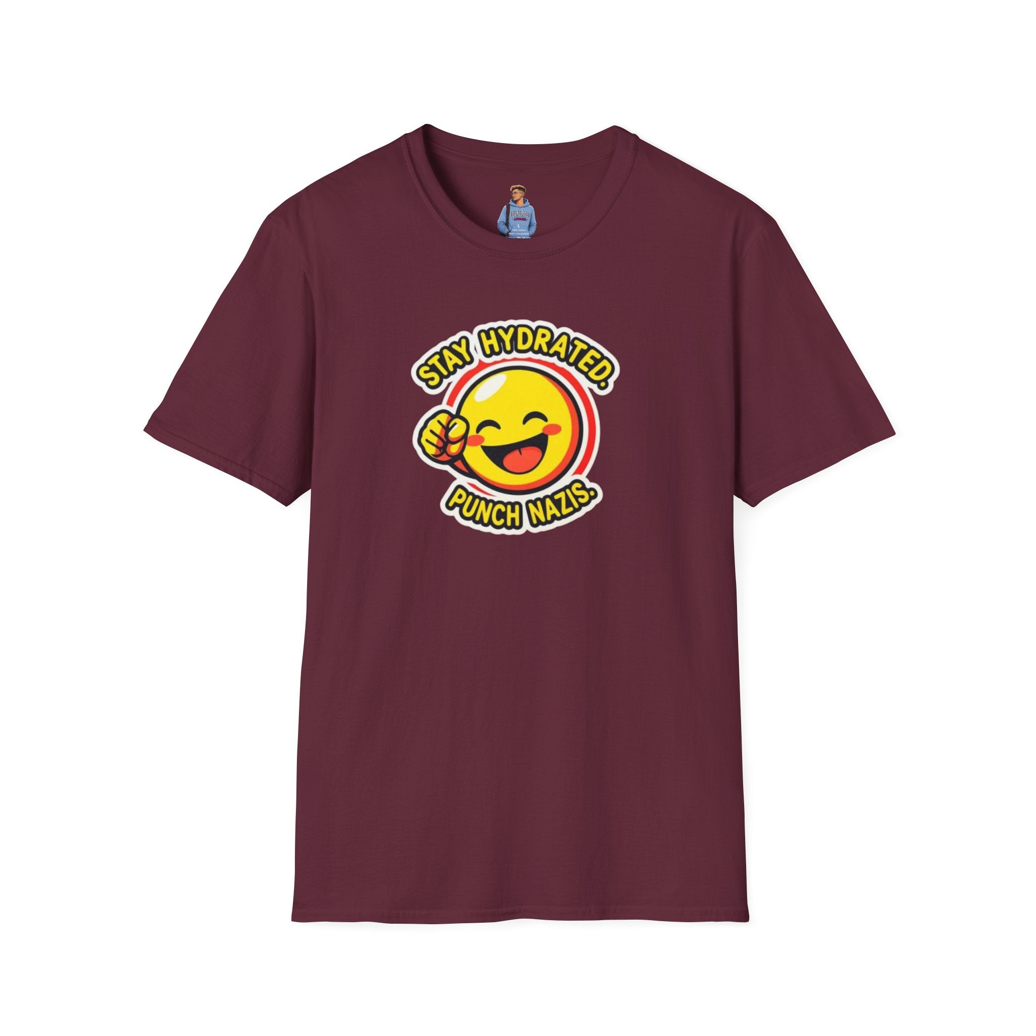 Stay Hydrated, Punch Nazis T-Shirt