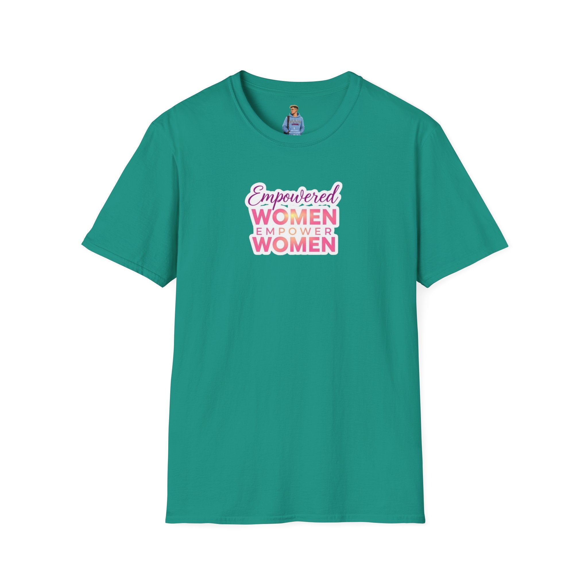 Empowered Women T-Shirt | Unisex Softstyle Tee for Women’s Empowerment