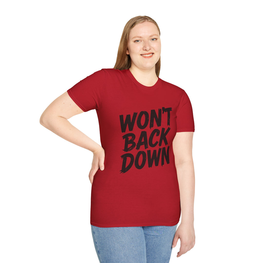 Won't Back Down Protest T-Shirt