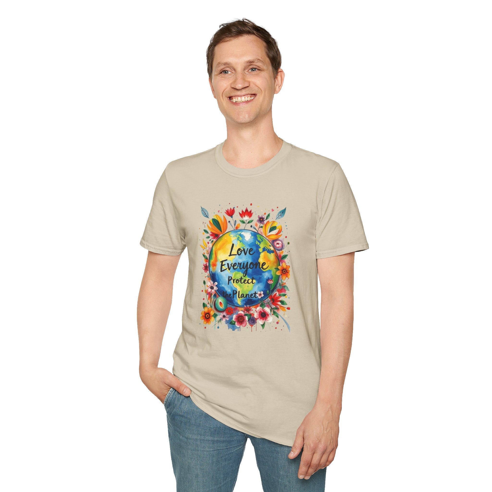 Love Everyone Protect The Planet T-Shirt