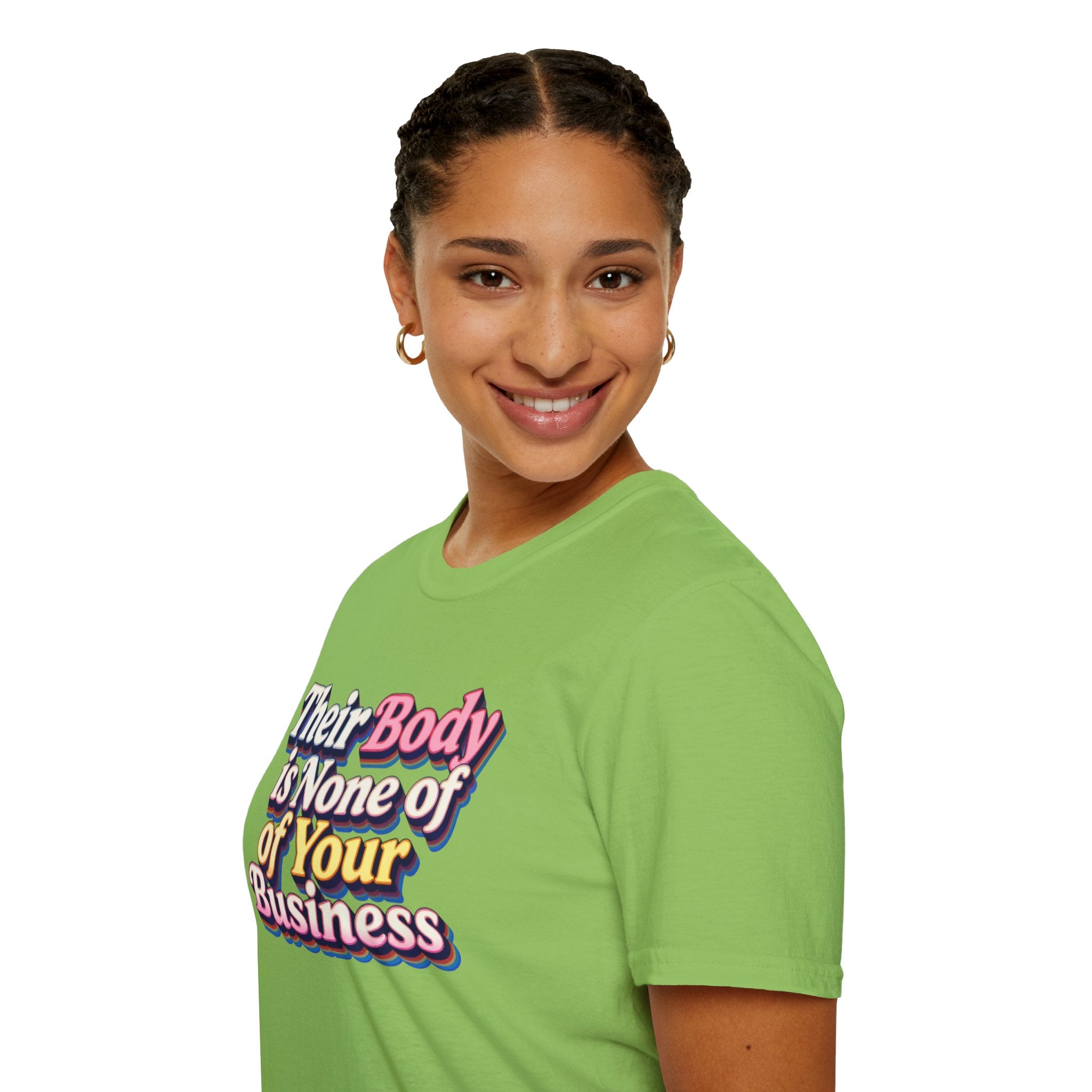 Bodily Autonomy T-Shirt - Their Body Is None of Your Business T-Shirt