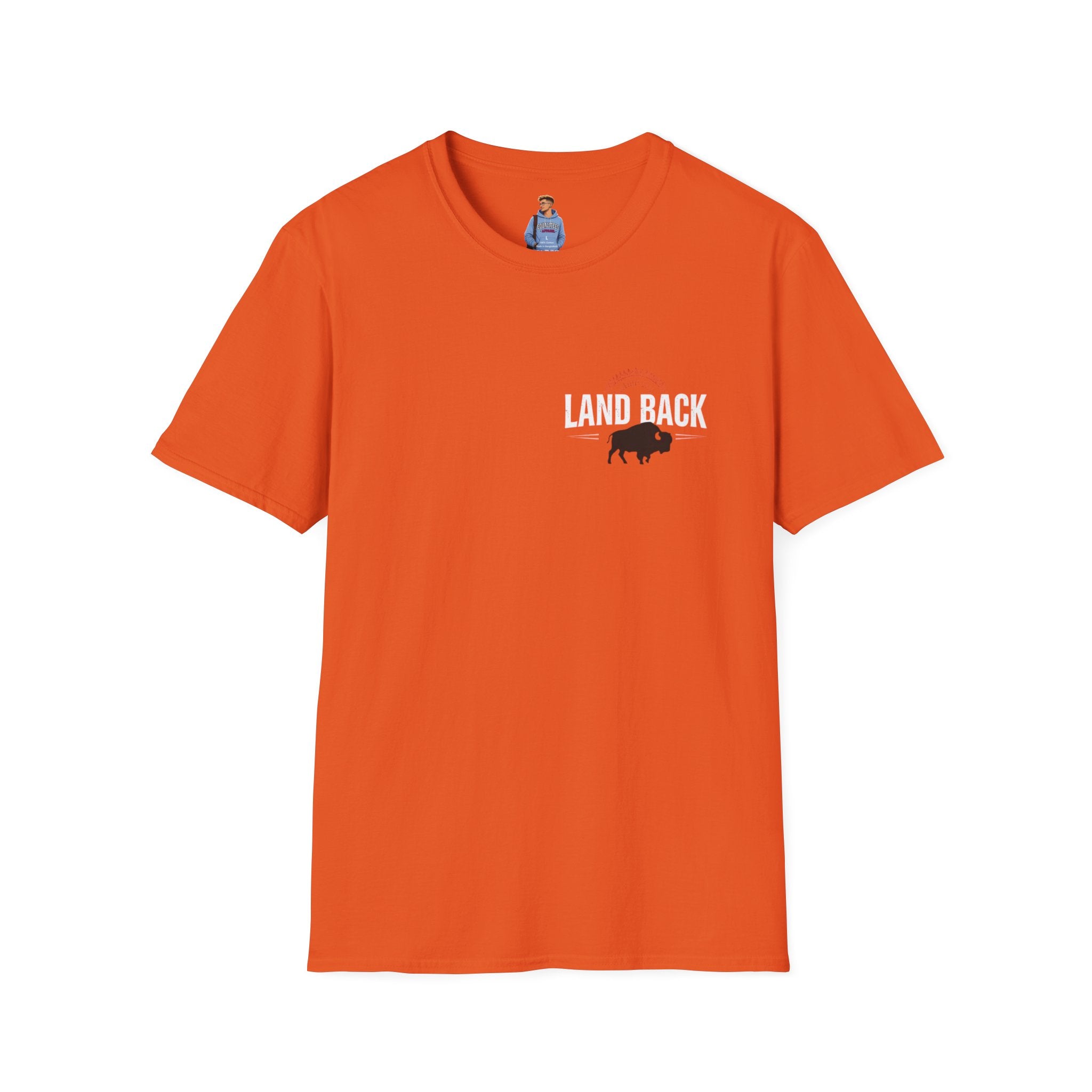 'Land Back' Unisex Softstyle T-shirt
