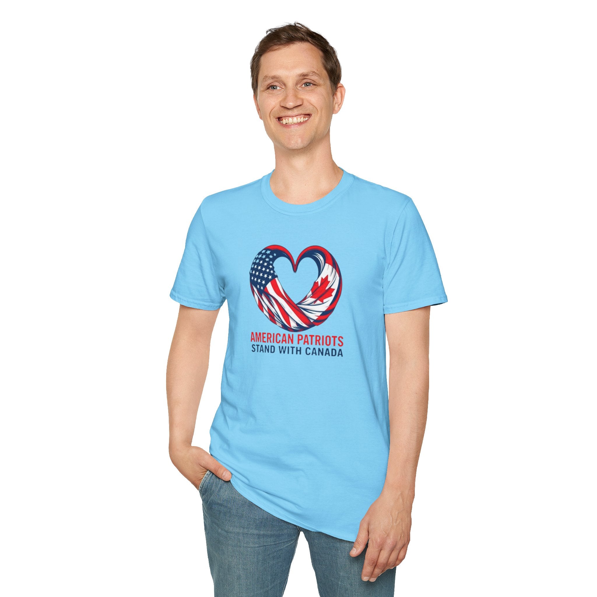 American Patriots Stand with Canada T-shirt