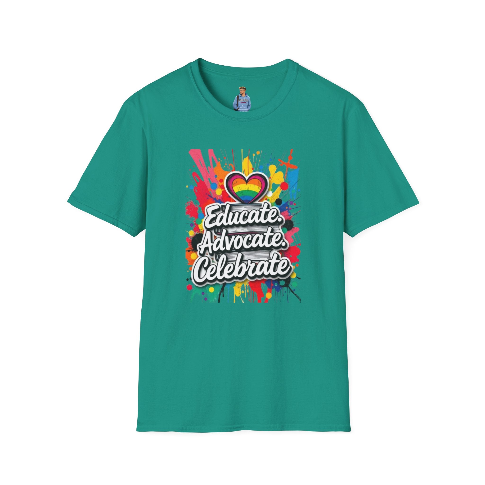 Educate Advocate Celebrate T-Shirt