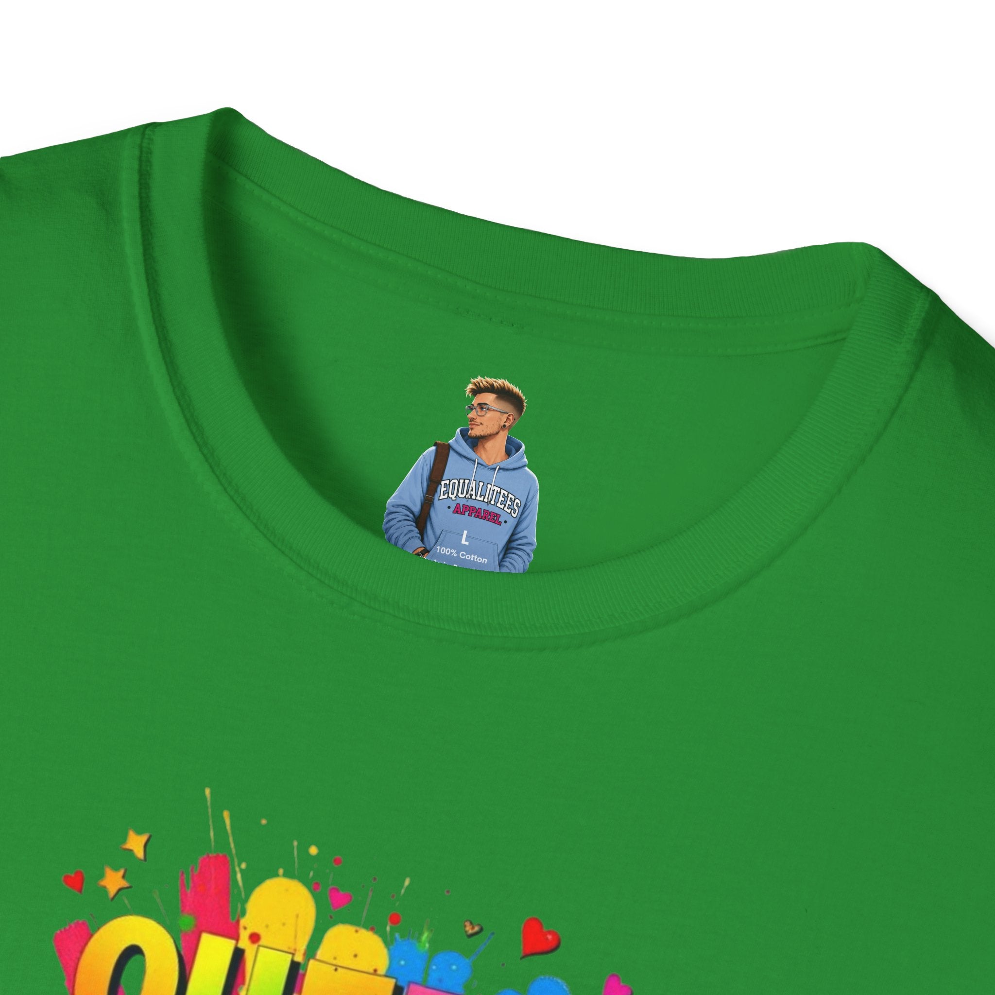 Queer Kids Matter Unisex Softstyle T-Shirt - Celebrate Inclusivity & Pride