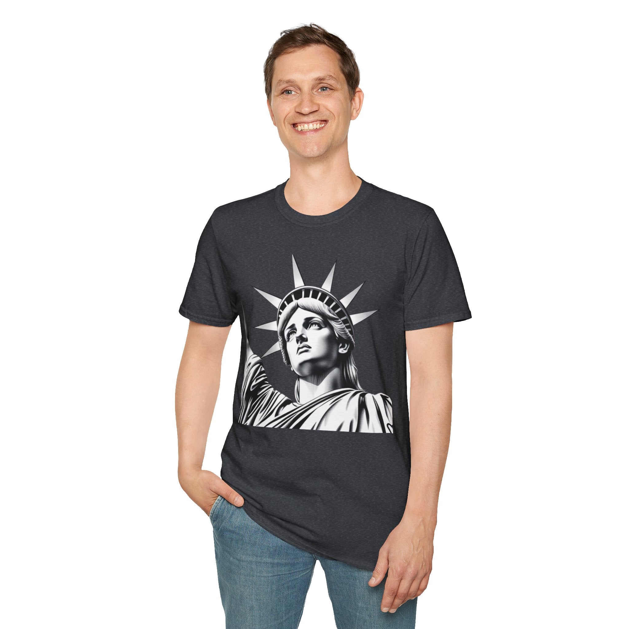Statue of Liberty Unisex Softstyle T-Shirt