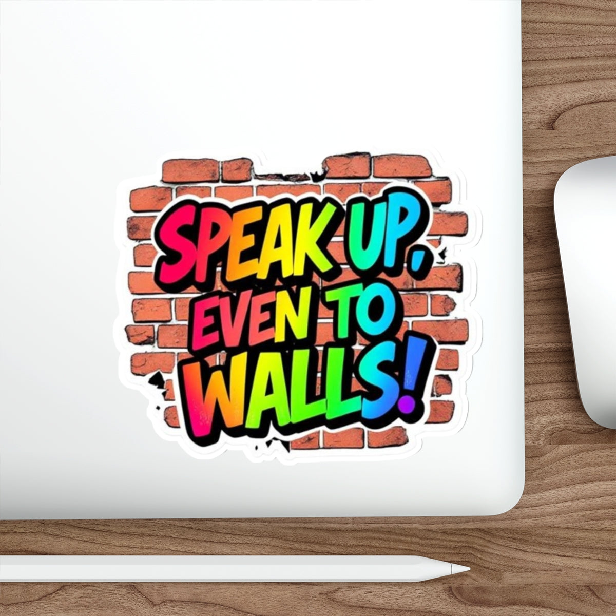 Speak Up Die-Cut Sticker - EqualiTees.Me