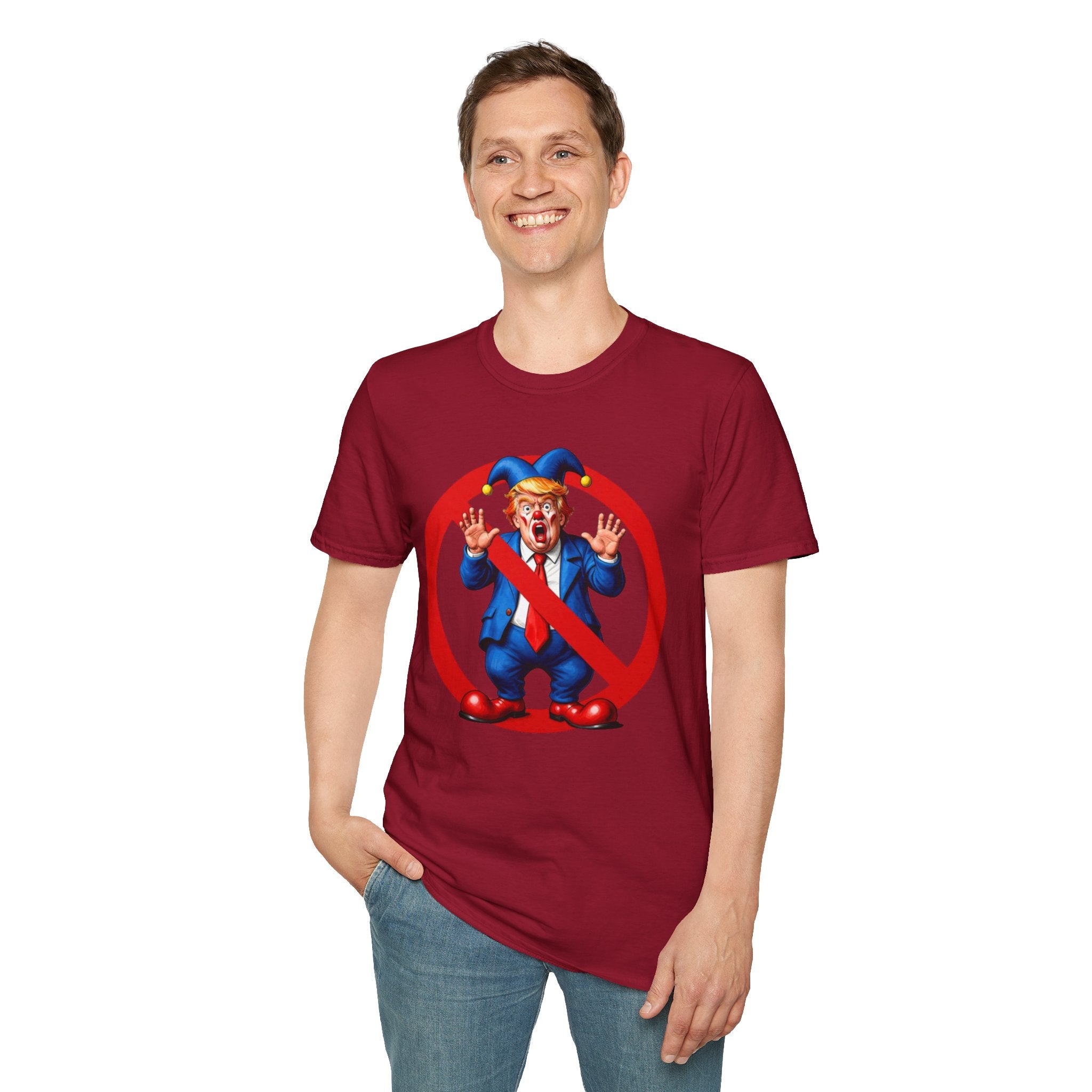 NO CROWN FOR THE CLOWN T-Shirt - NO KINGS IN AMERICA